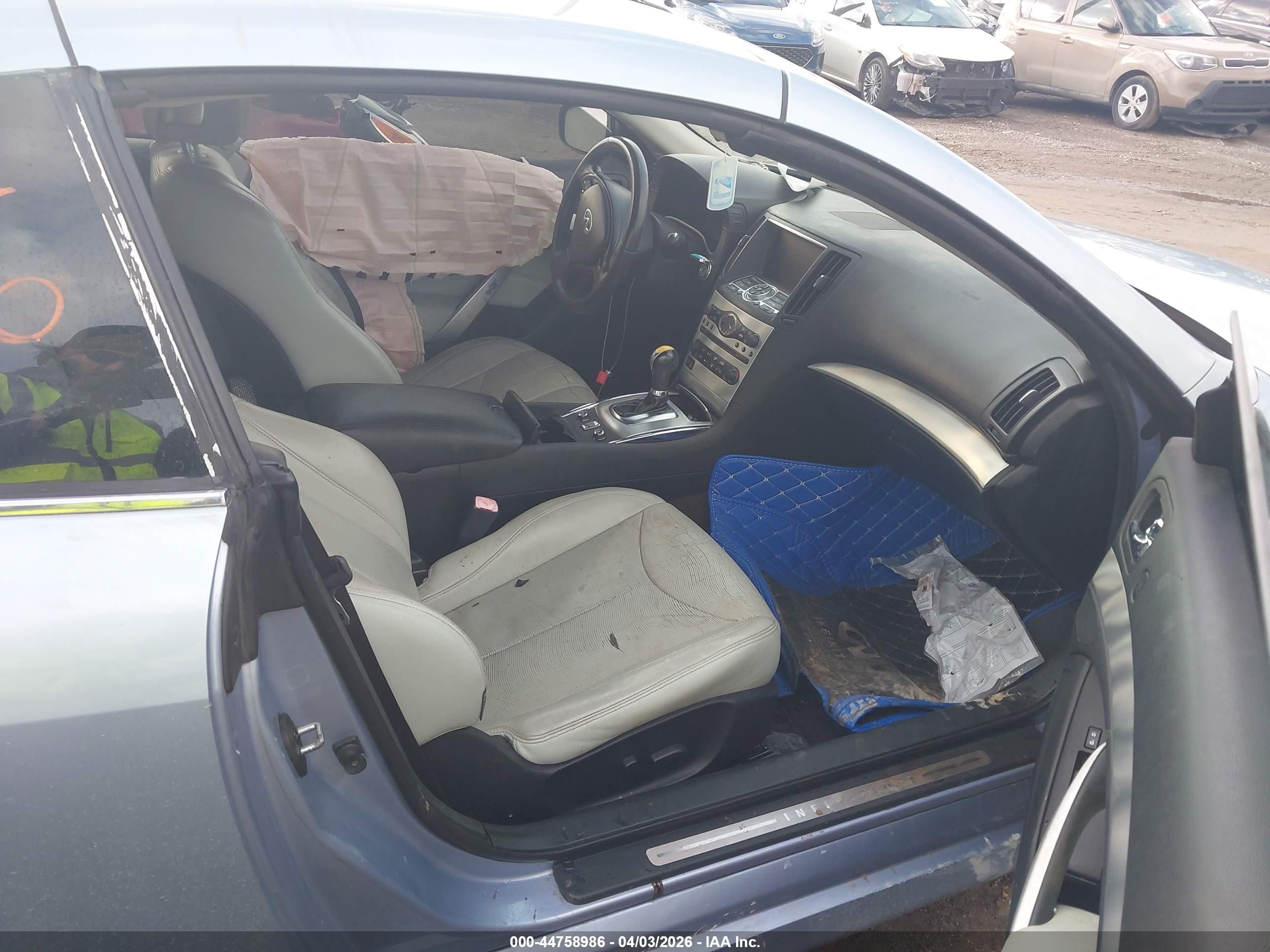2011 Infiniti G37   Light Blue vin: JN1CV6FEXBM951485