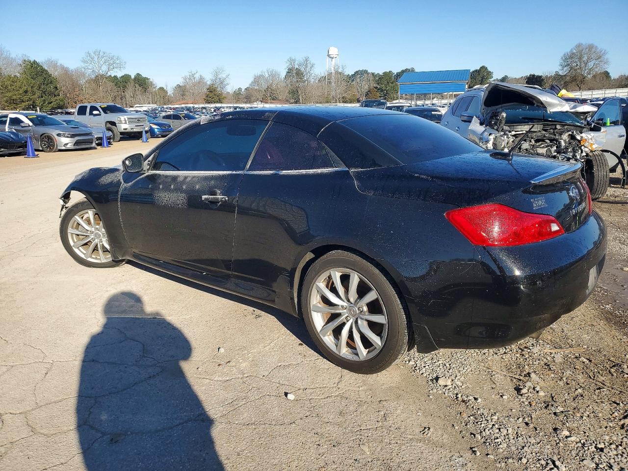2012 Infiniti G37 Base Black vin: JN1CV6FEXCM201182