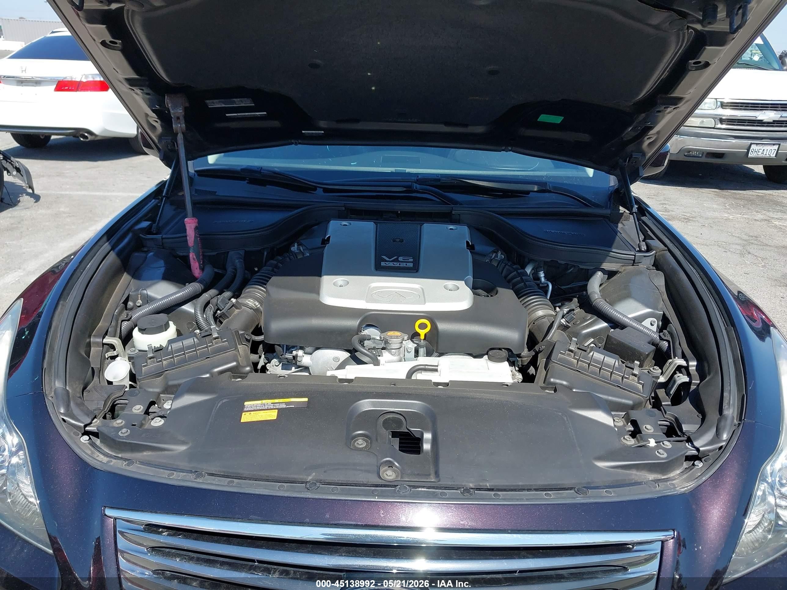 2013 Infiniti G37   Purple vin: JN1CV6FEXDM771443