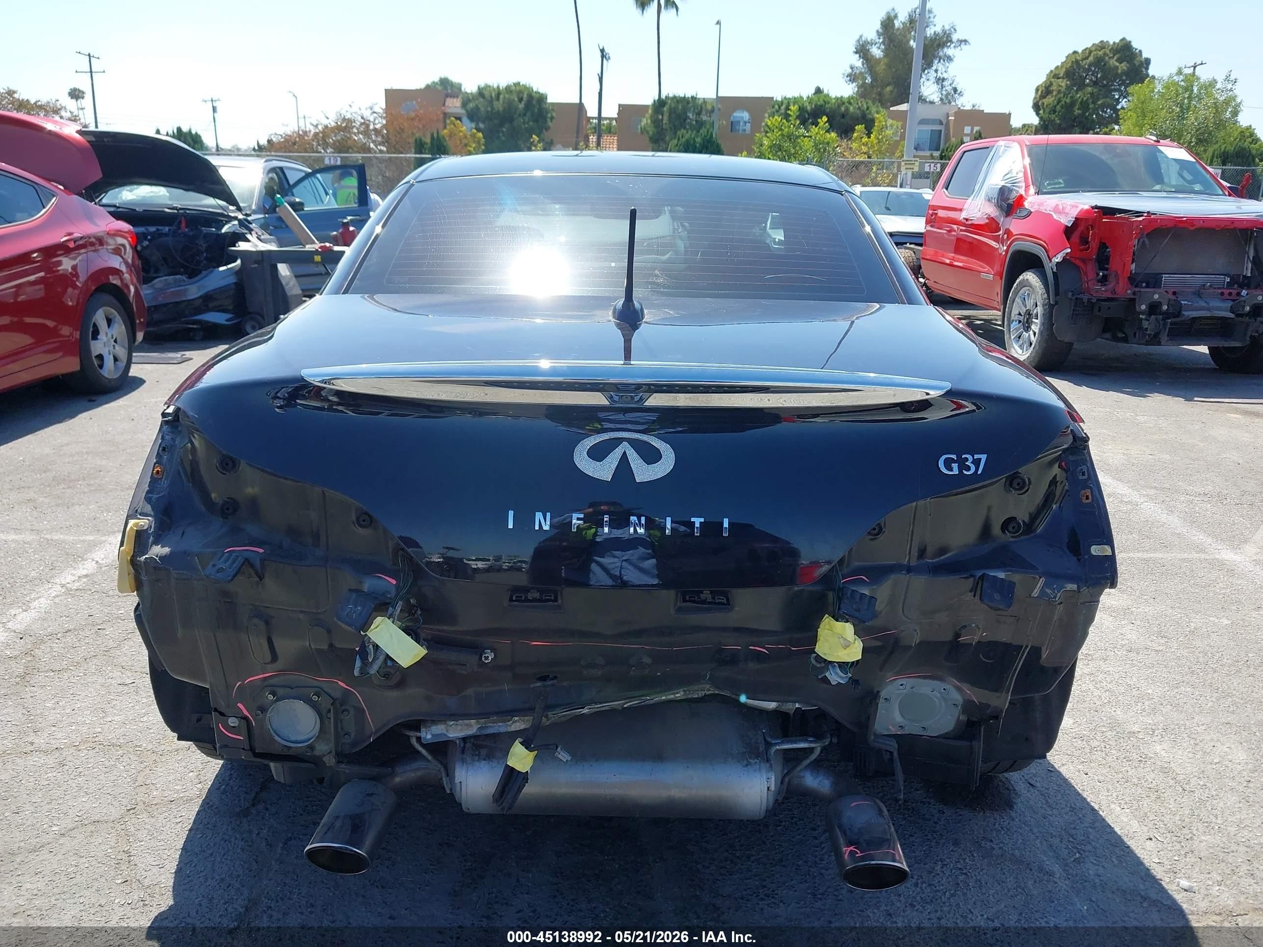 2013 Infiniti G37   Purple vin: JN1CV6FEXDM771443