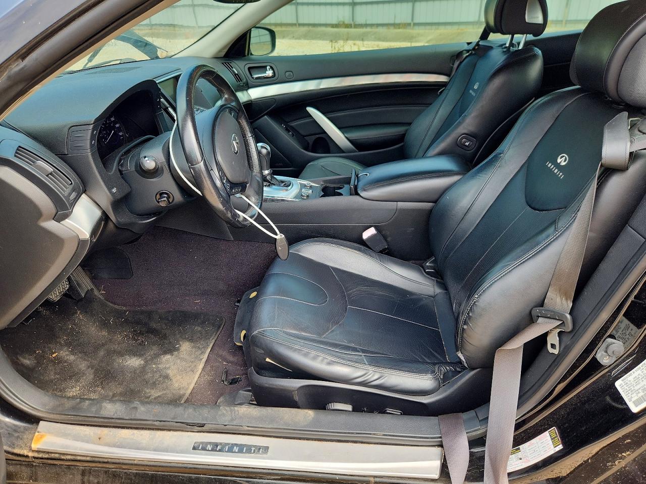 2013 Infiniti G37 Convertible Base Black vin: JN1CV6FEXDM772575