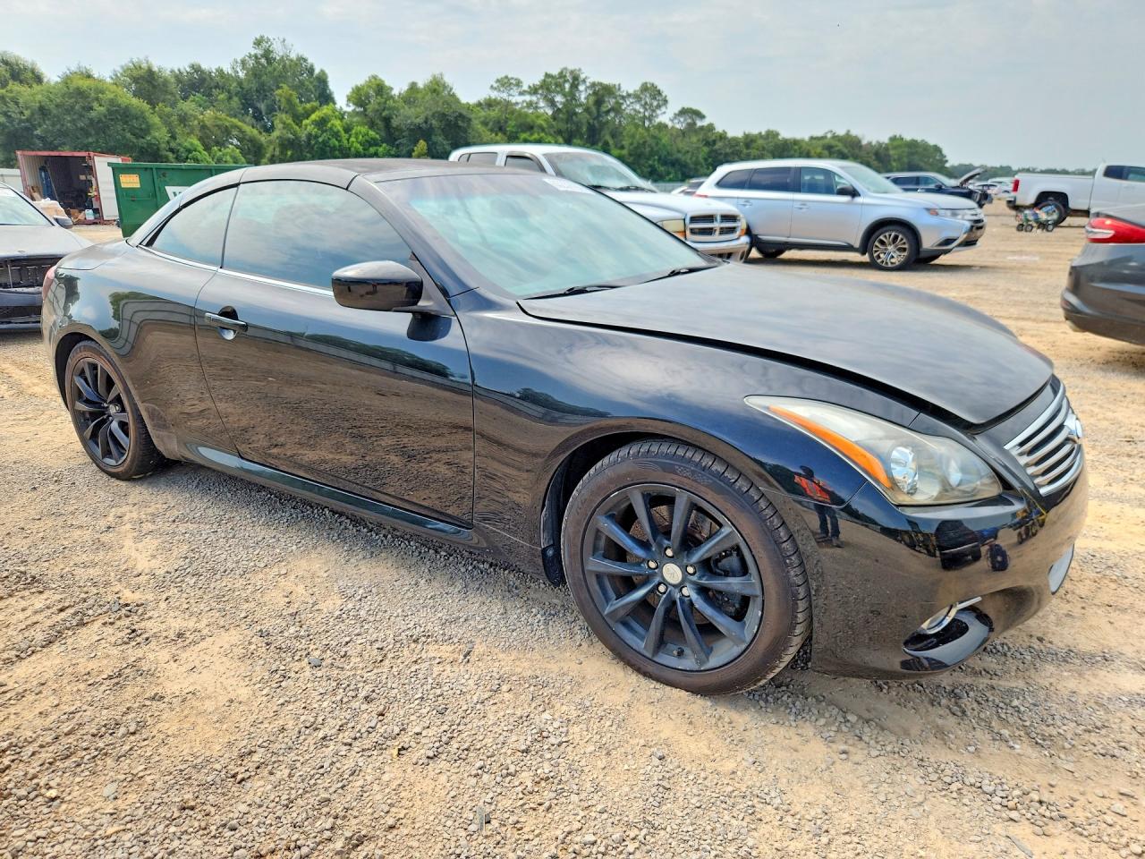 2013 Infiniti G37 Convertible Base Black vin: JN1CV6FEXDM772575