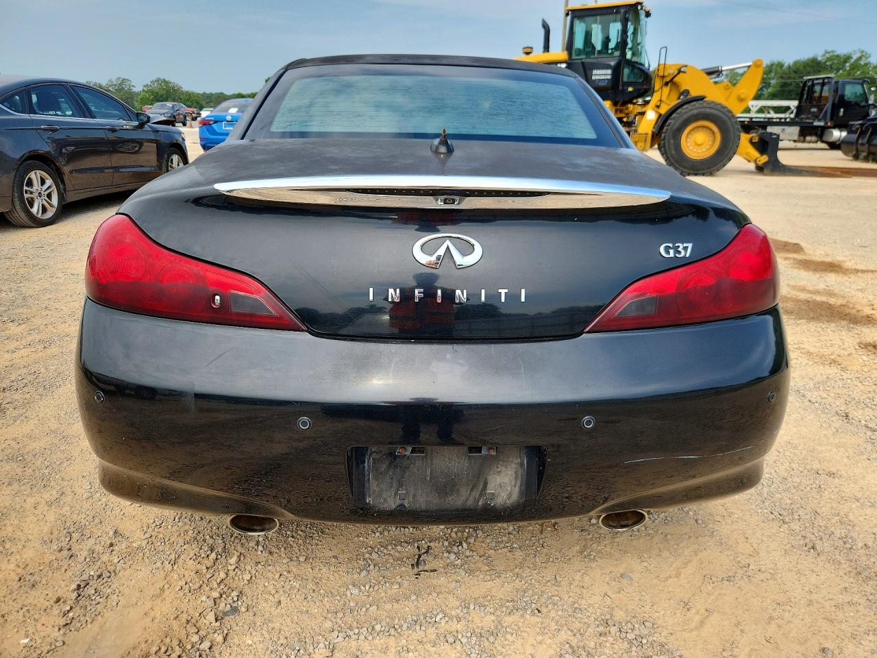 2013 Infiniti G37 Convertible Base Black vin: JN1CV6FEXDM772575