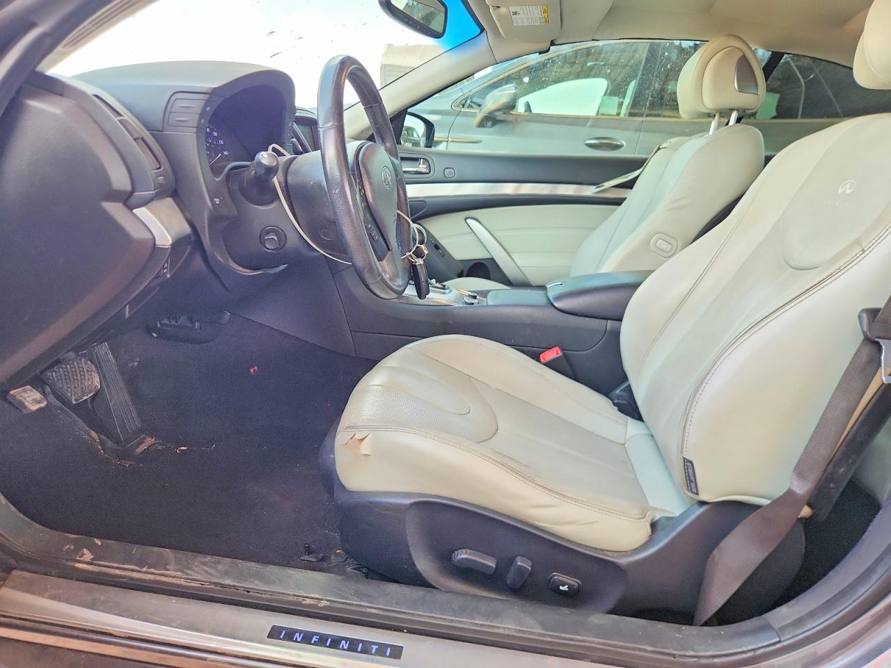 2014 Infiniti Q60 Convertible Base Gray vin: JN1CV6FEXEM900640