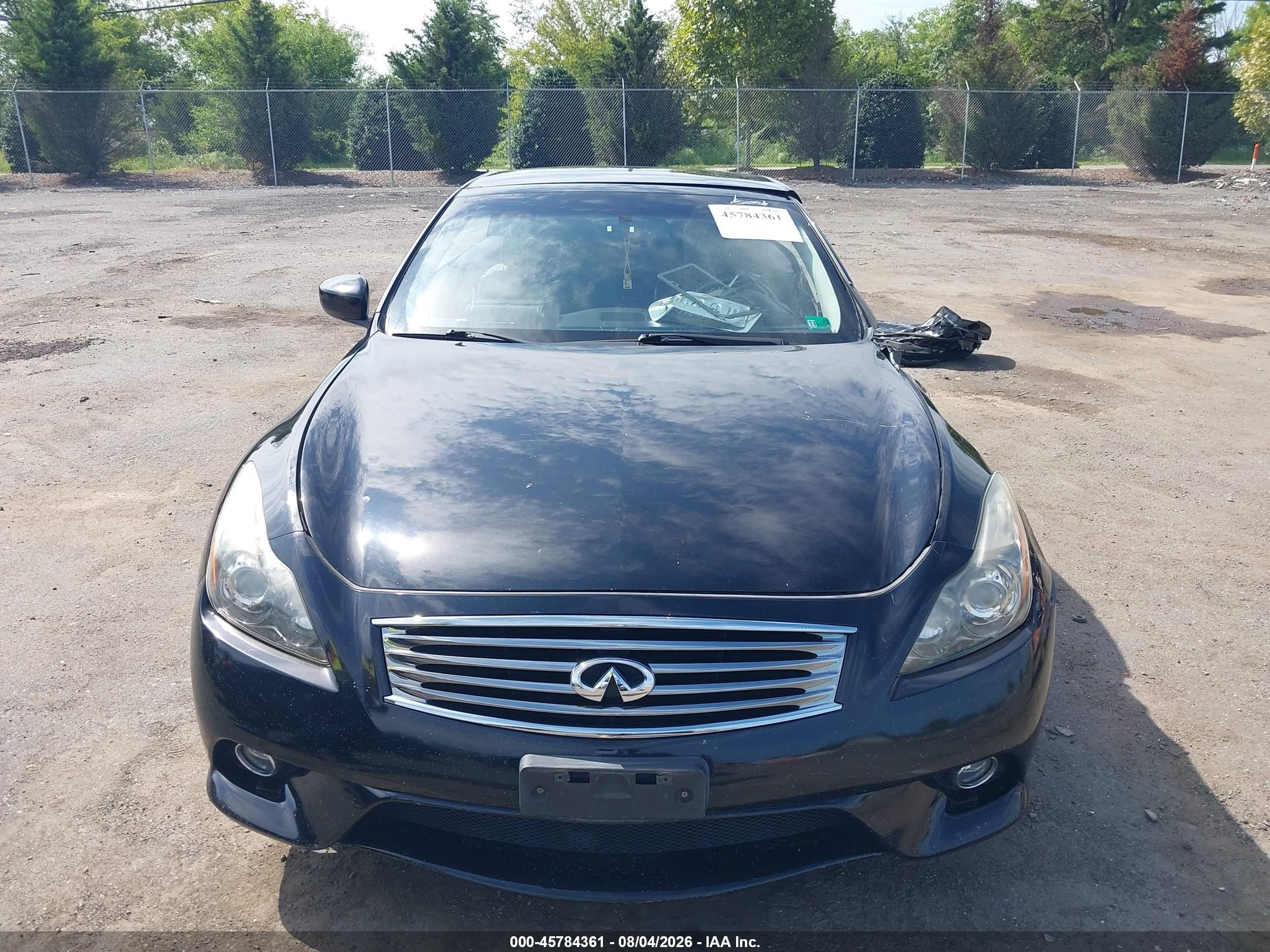 2014 Infiniti Q60   Черный vin: JN1CV6FEXEM902047