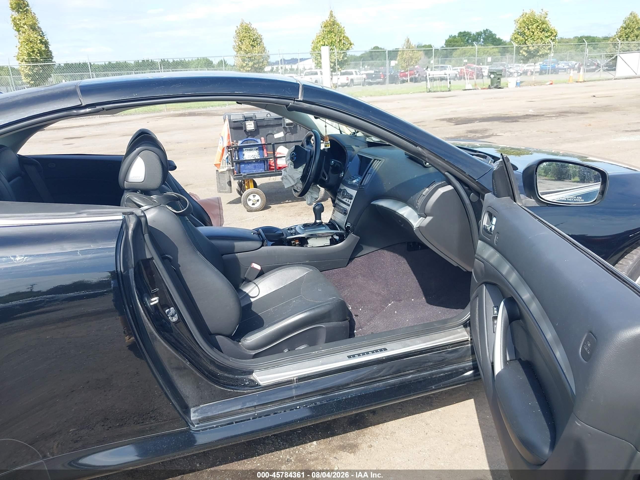 2014 Infiniti Q60   Черный vin: JN1CV6FEXEM902047