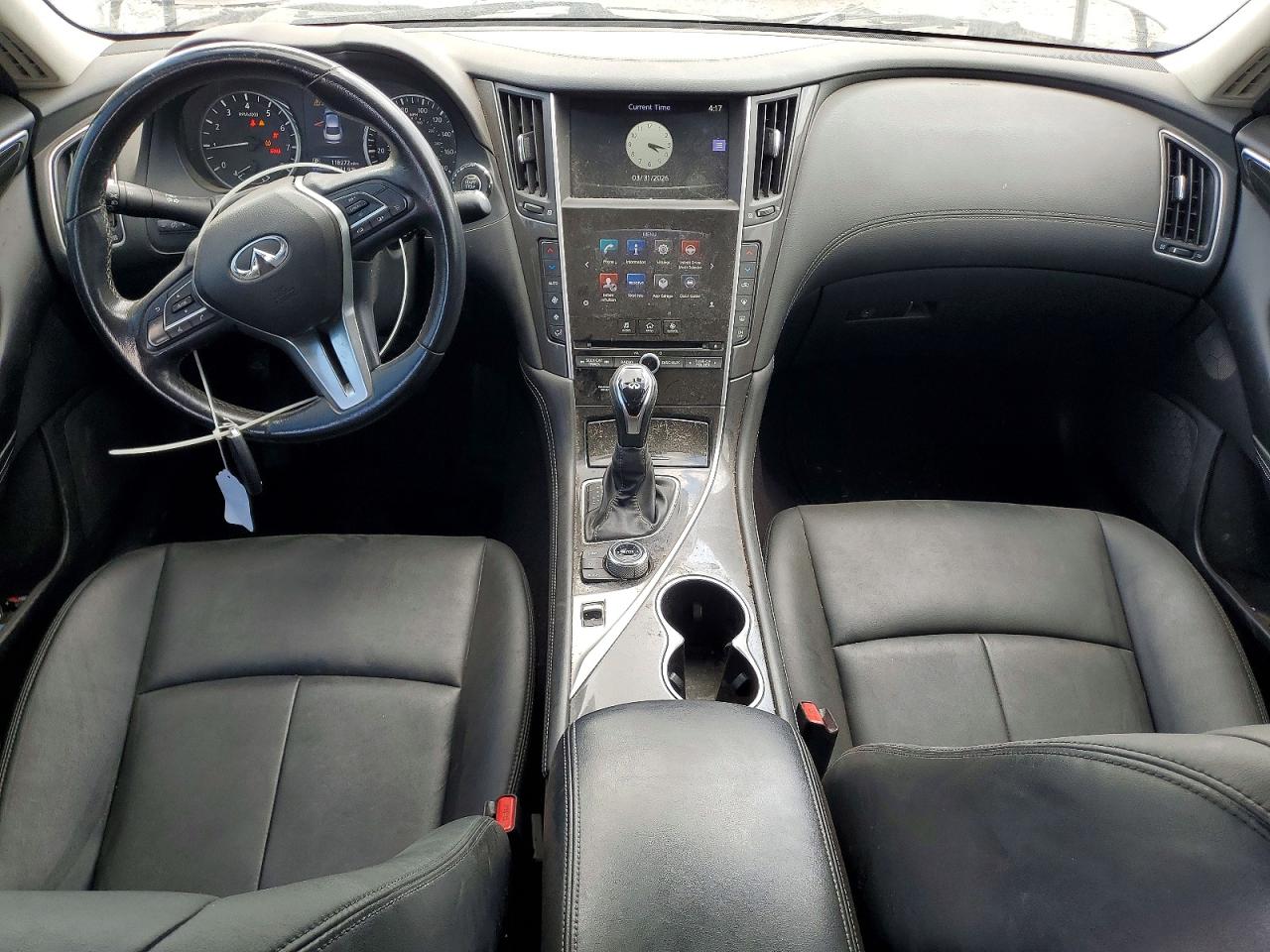 2018 Infiniti Q50 2.0t Pure Gray vin: JN1CV7AP5JM240239