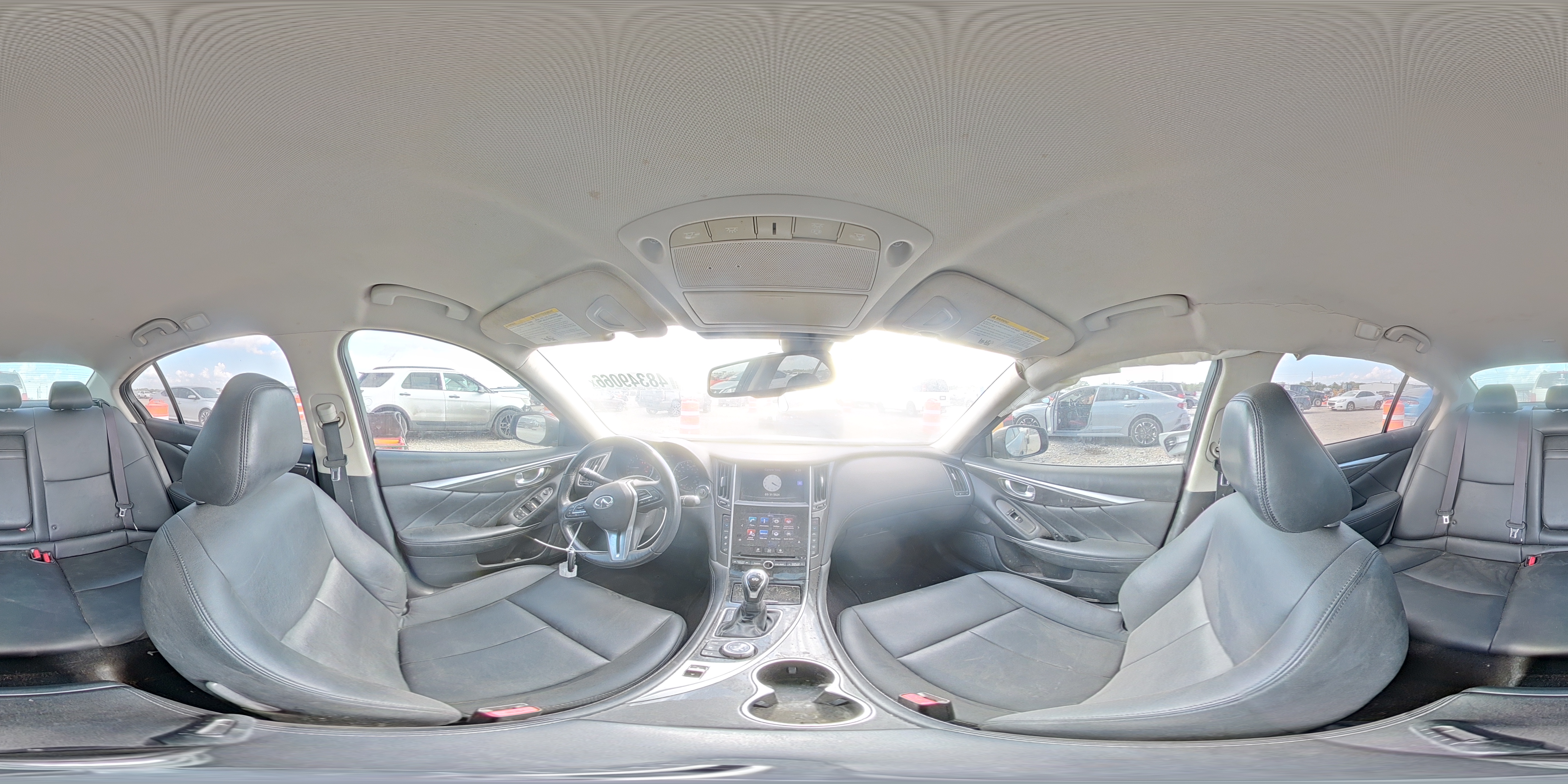 2018 Infiniti Q50 2.0t Pure Gray vin: JN1CV7AP5JM240239