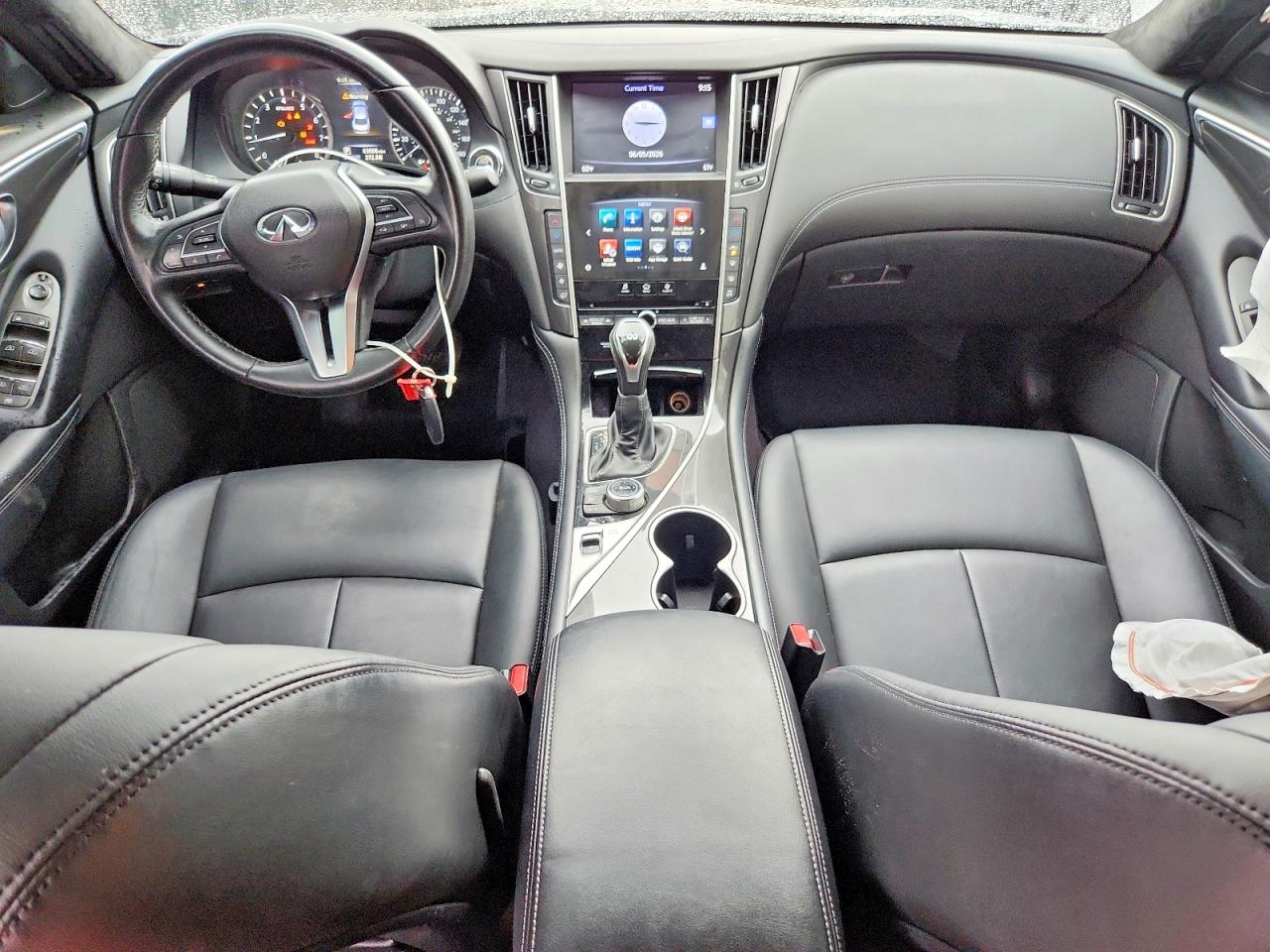 2018 Infiniti Q50 2.0t Pure Black vin: JN1CV7AP6JM240783