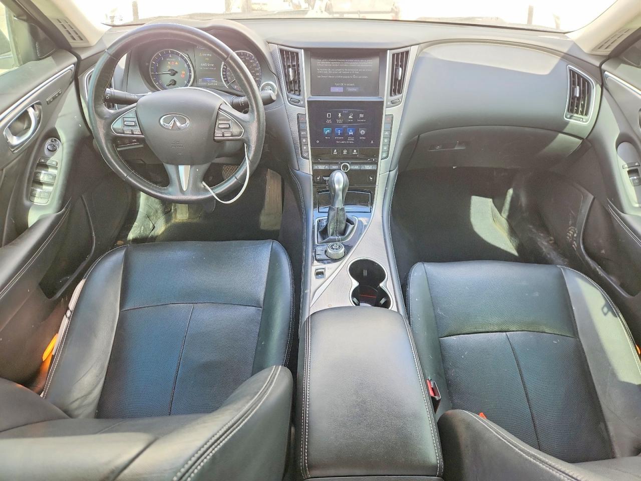 2016 Infiniti Q50 2.0t Белый vin: JN1CV7AR5GM252675