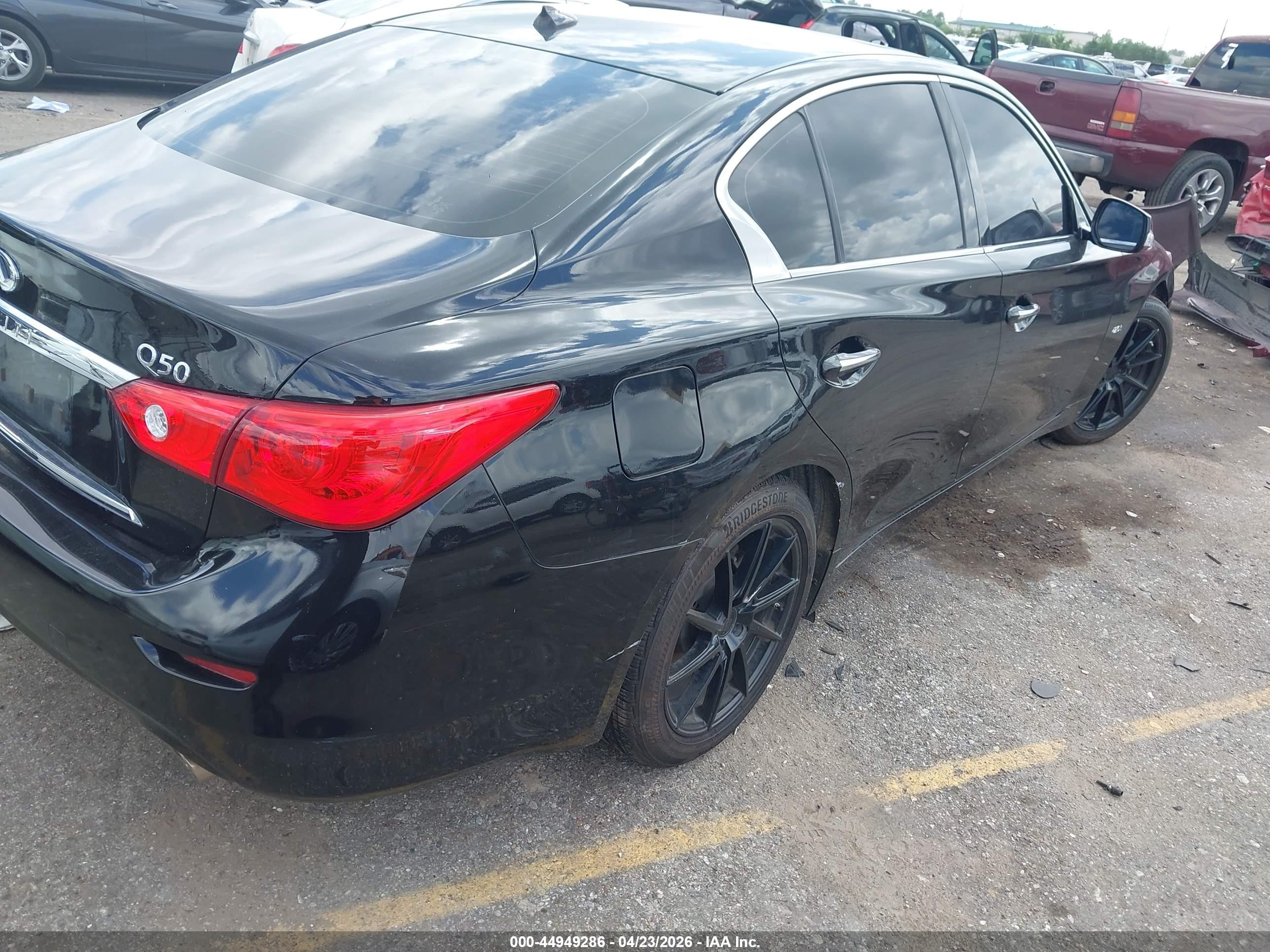 2017 Infiniti Q50 2.0t Base Black vin: JN1CV7AR9HM681769