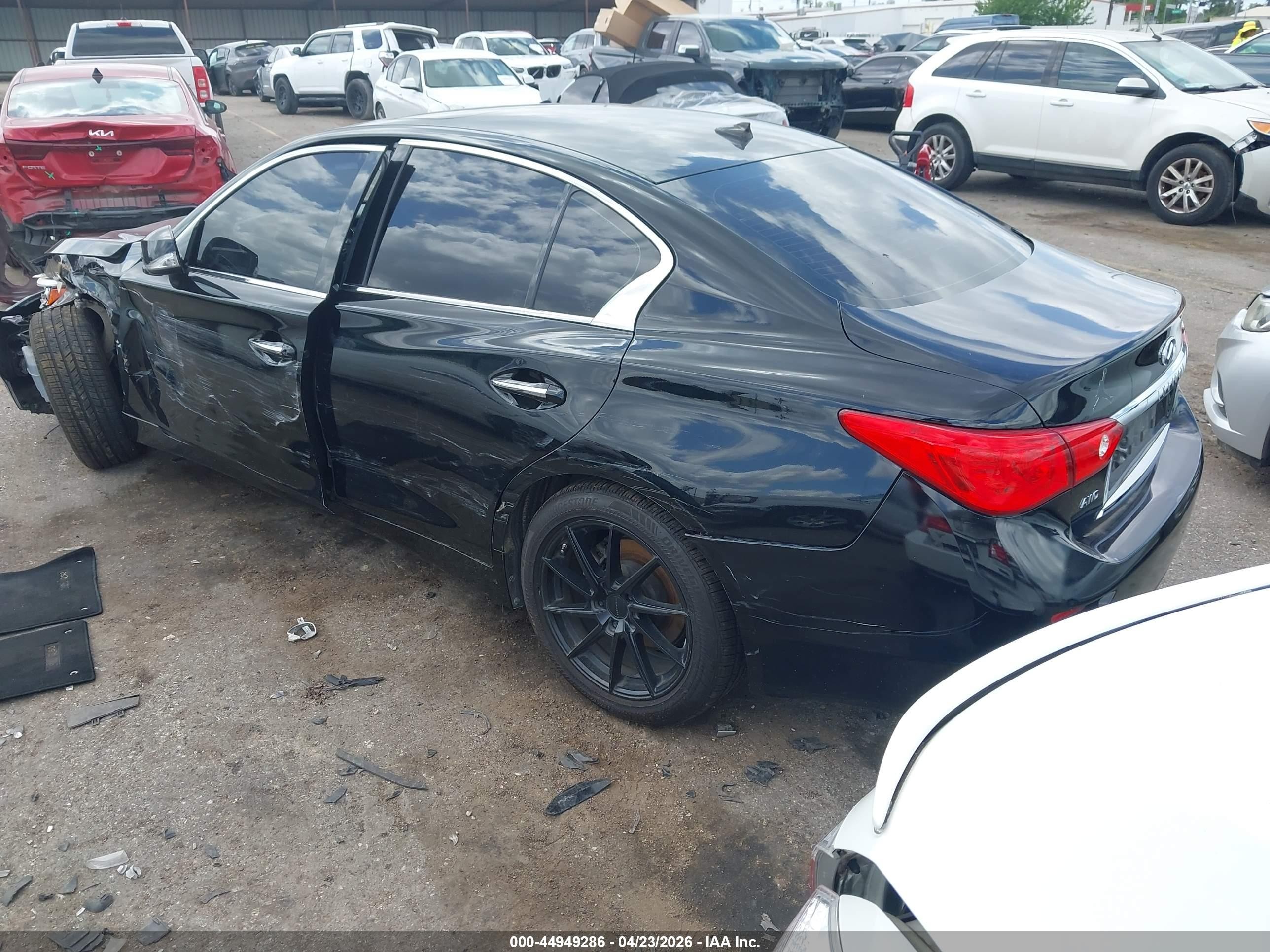 2017 Infiniti Q50 2.0t Base Black vin: JN1CV7AR9HM681769