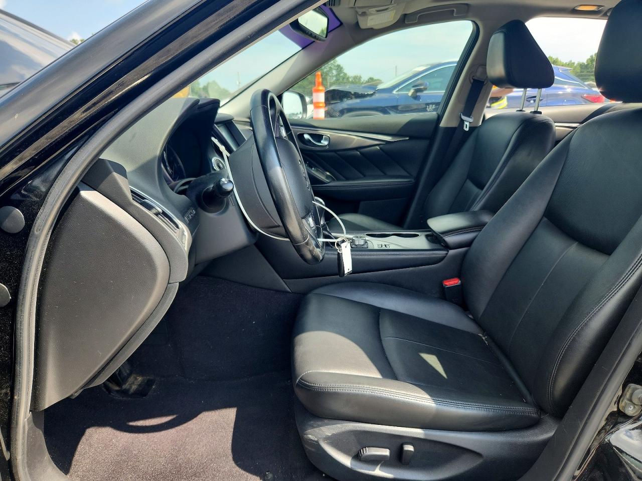2017 Infiniti Q50 2.0t Black vin: JN1CV7AR9HM682114