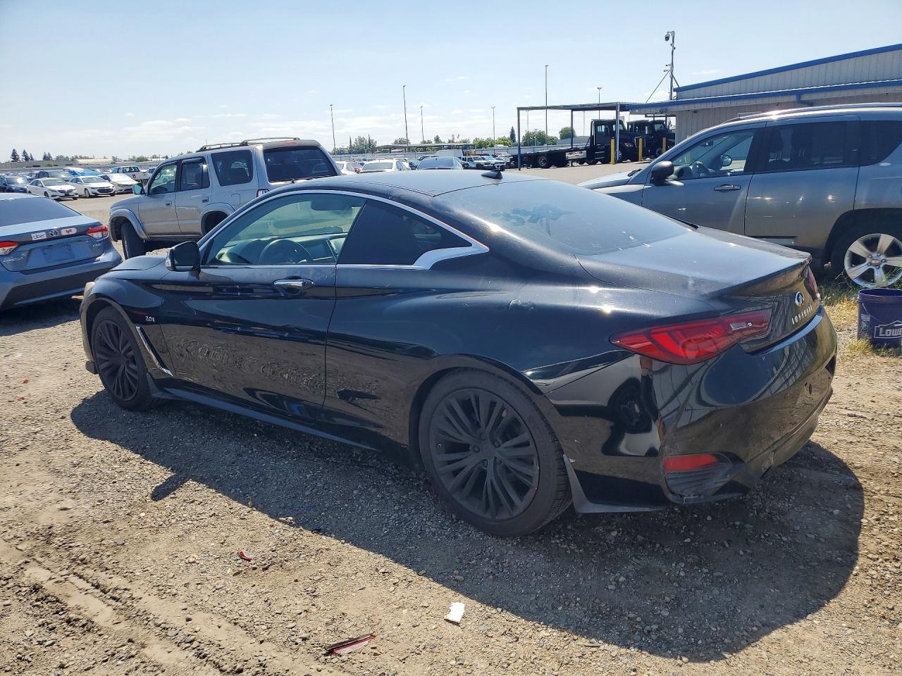 2017 Infiniti Q60 2.0t Premium Черный vin: JN1CV7EK5HM110468
