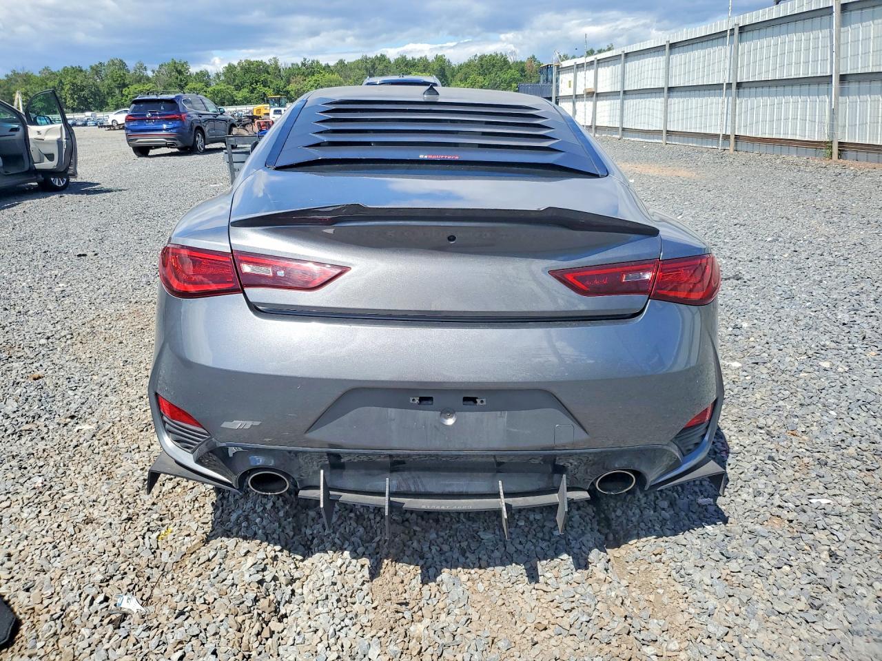 2017 Infiniti Q60 2.0t Gray vin: JN1CV7EL2HM320972