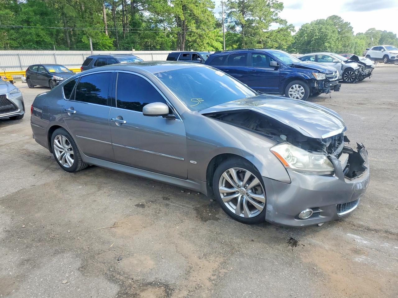 2010 Infiniti M35 Base Gray vin: JN1CY0AP1AM910058