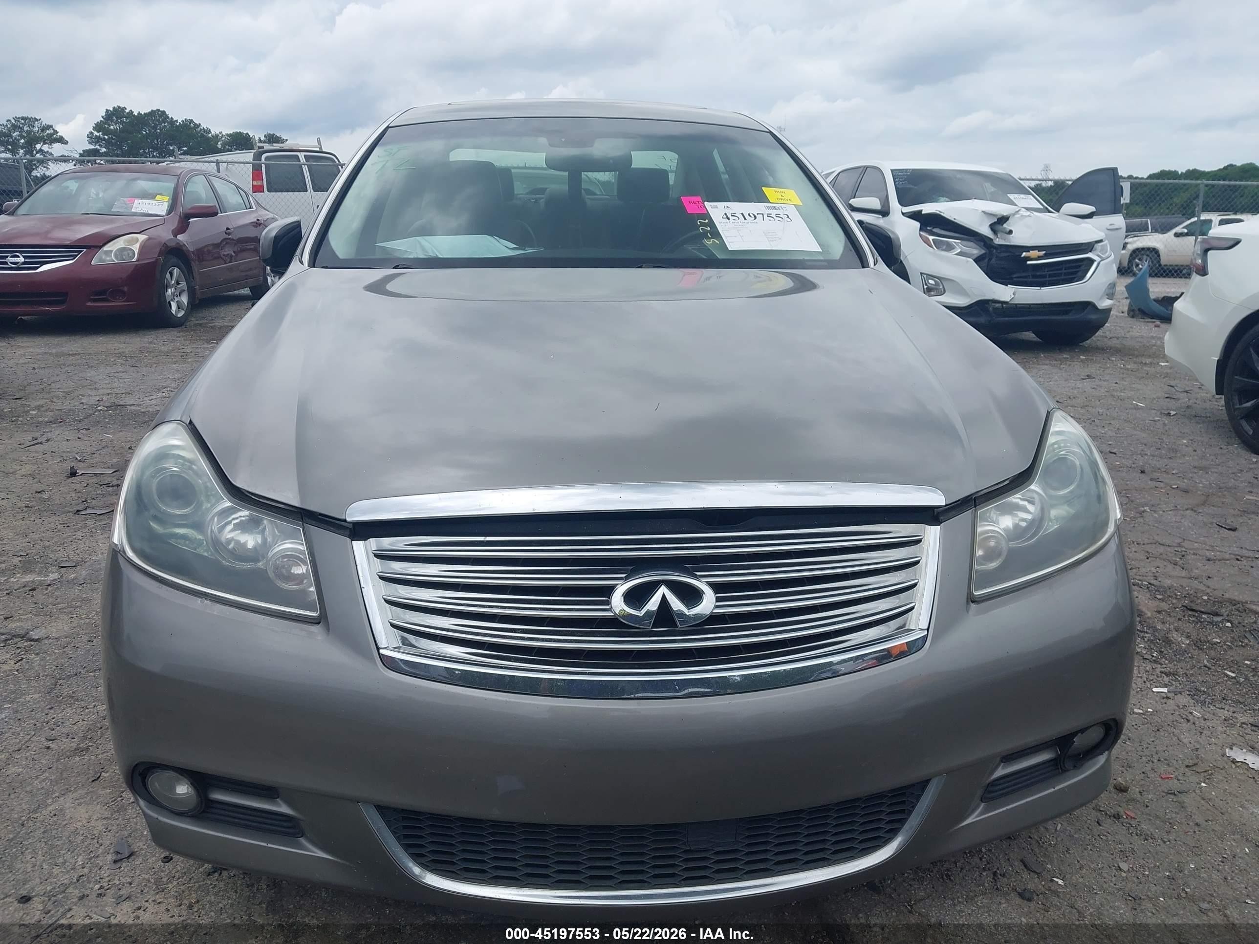 2010 Infiniti M35   Серый vin: JN1CY0AP4AM911575