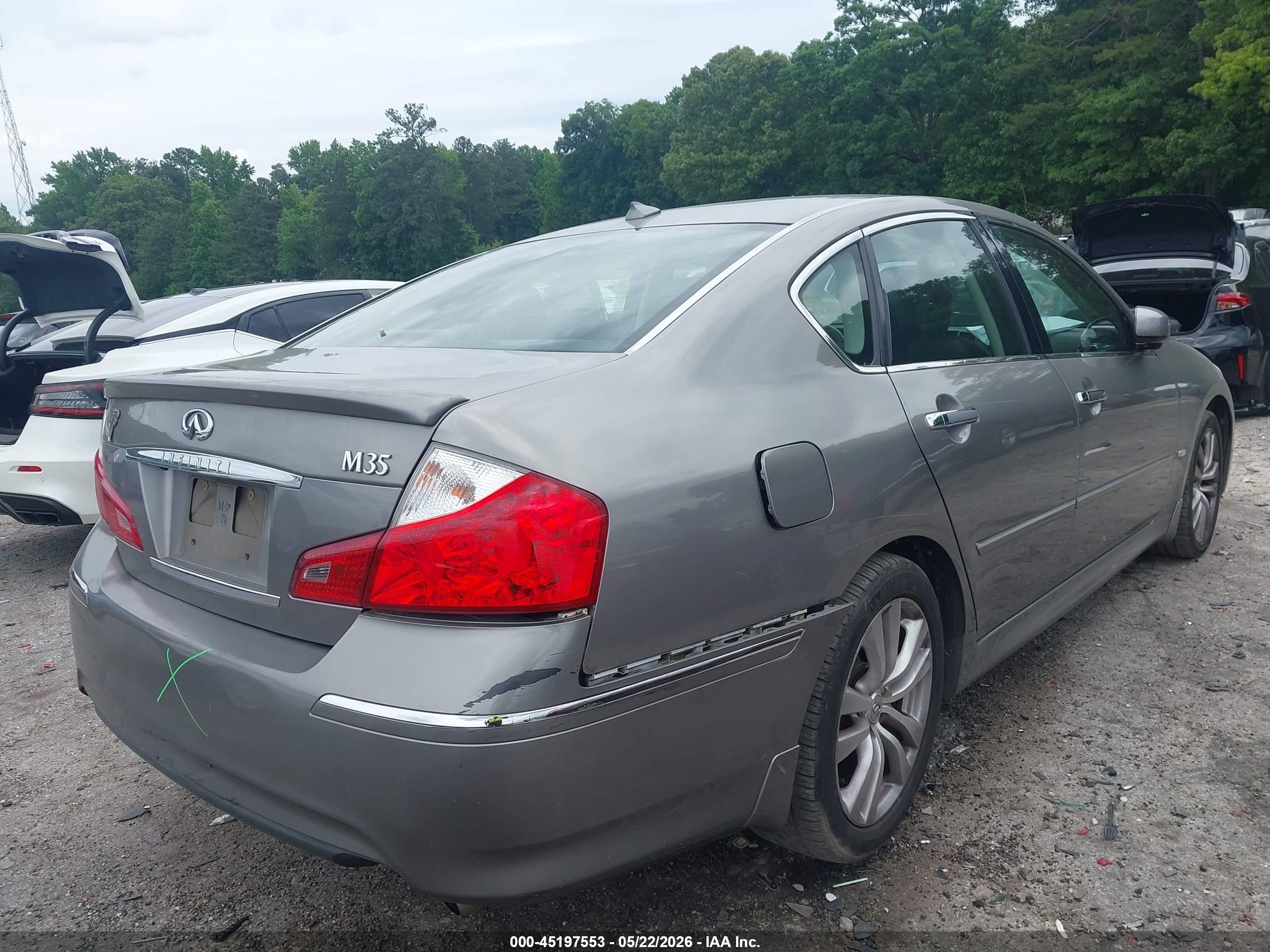 2010 Infiniti M35   Серый vin: JN1CY0AP4AM911575