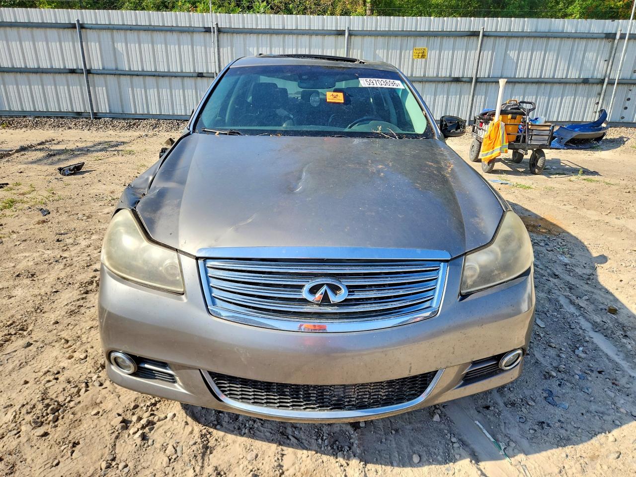2010 Infiniti M35 Base Gray vin: JN1CY0AP4AM911690