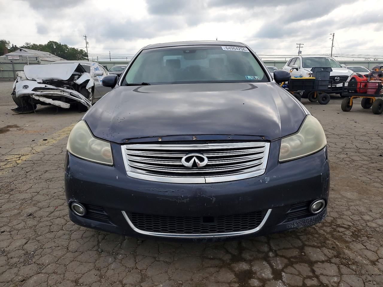 2010 Infiniti M35 Base Gray vin: JN1CY0AP5AM911763