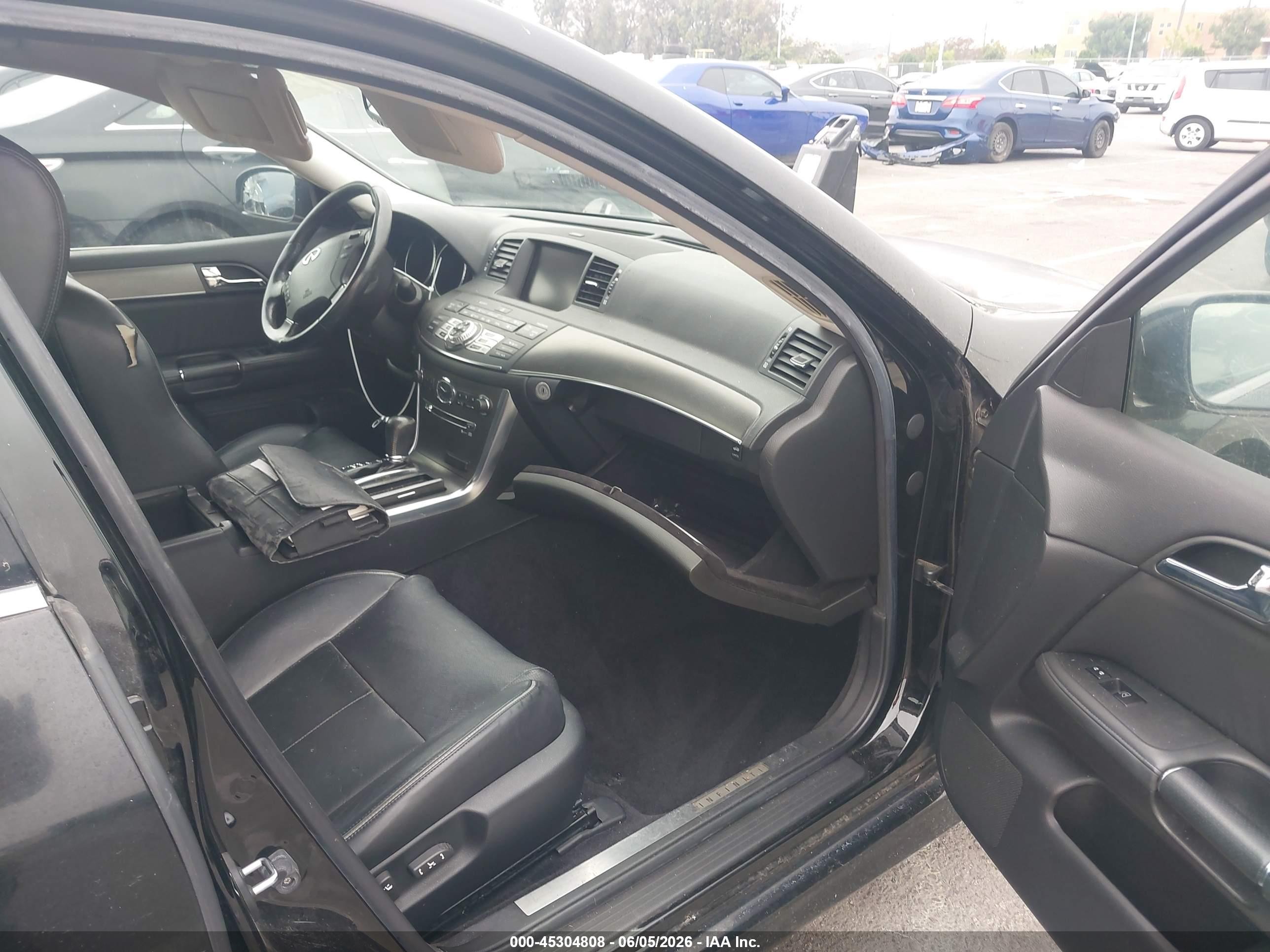 2010 Infiniti M35   Черный vin: JN1CY0APXAM910950