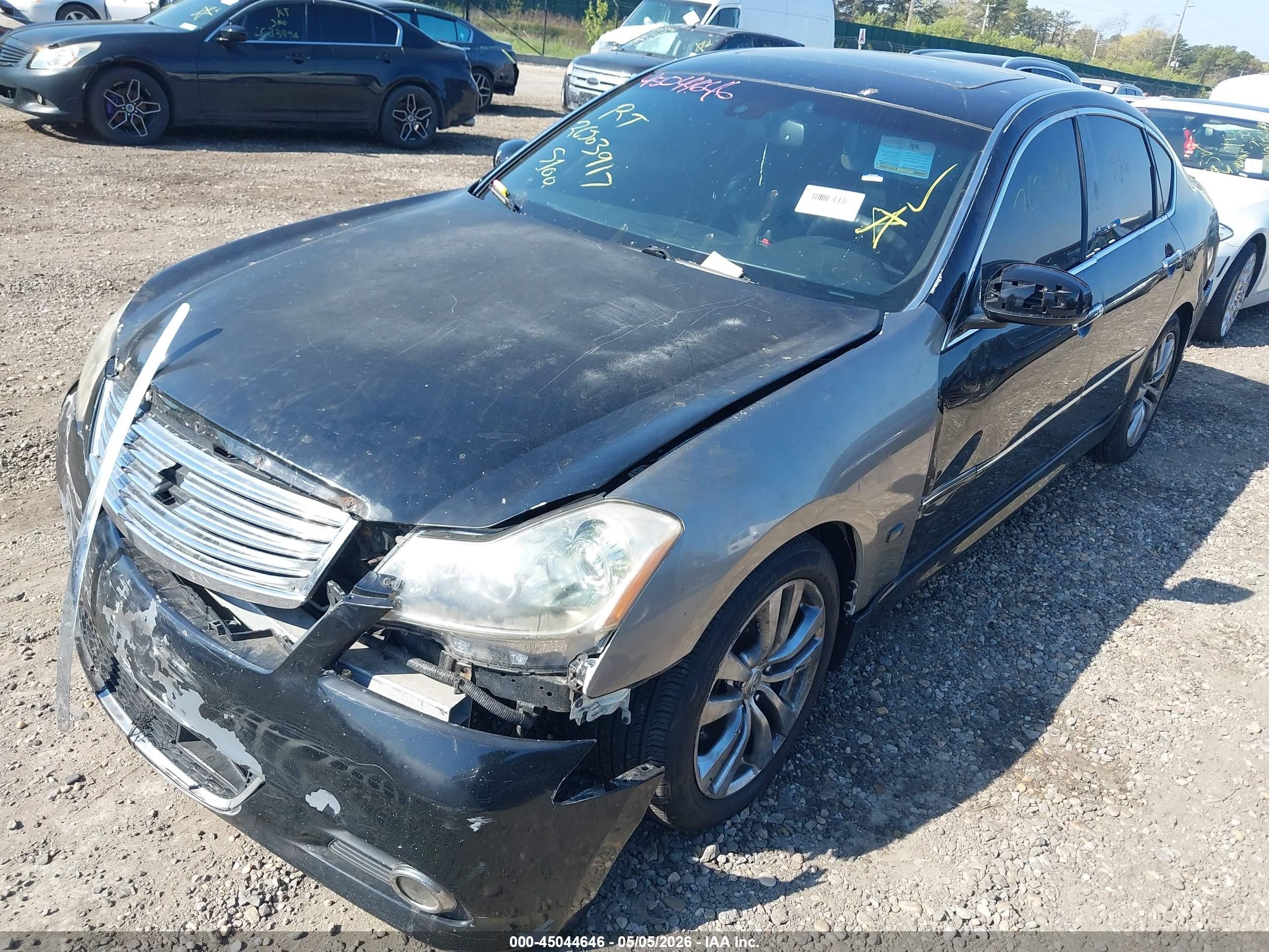 2010 Infiniti M35x   Black vin: JN1CY0AR0AM960175