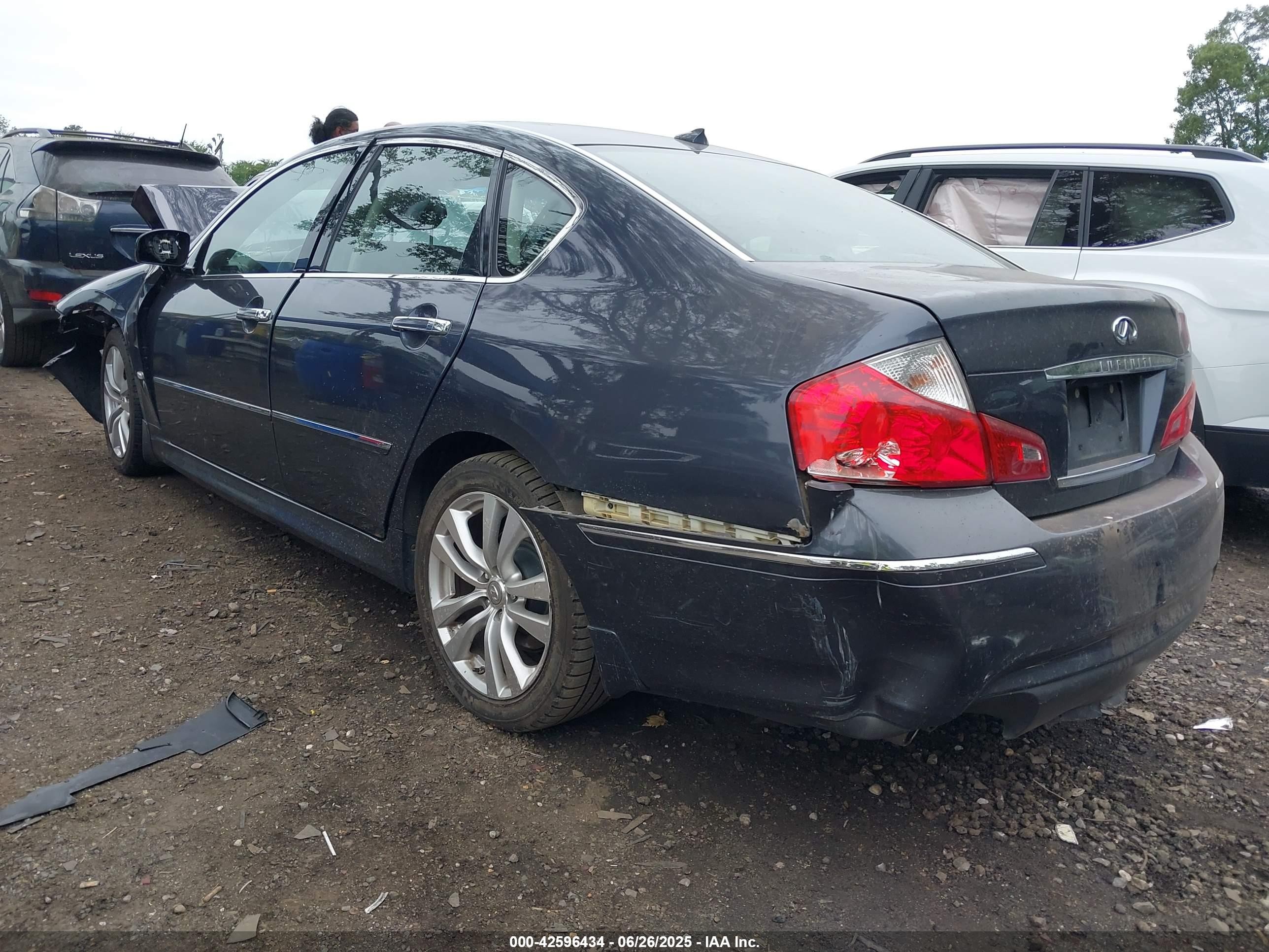 2010 Infiniti M35x   Blue vin: JN1CY0AR0AM960824