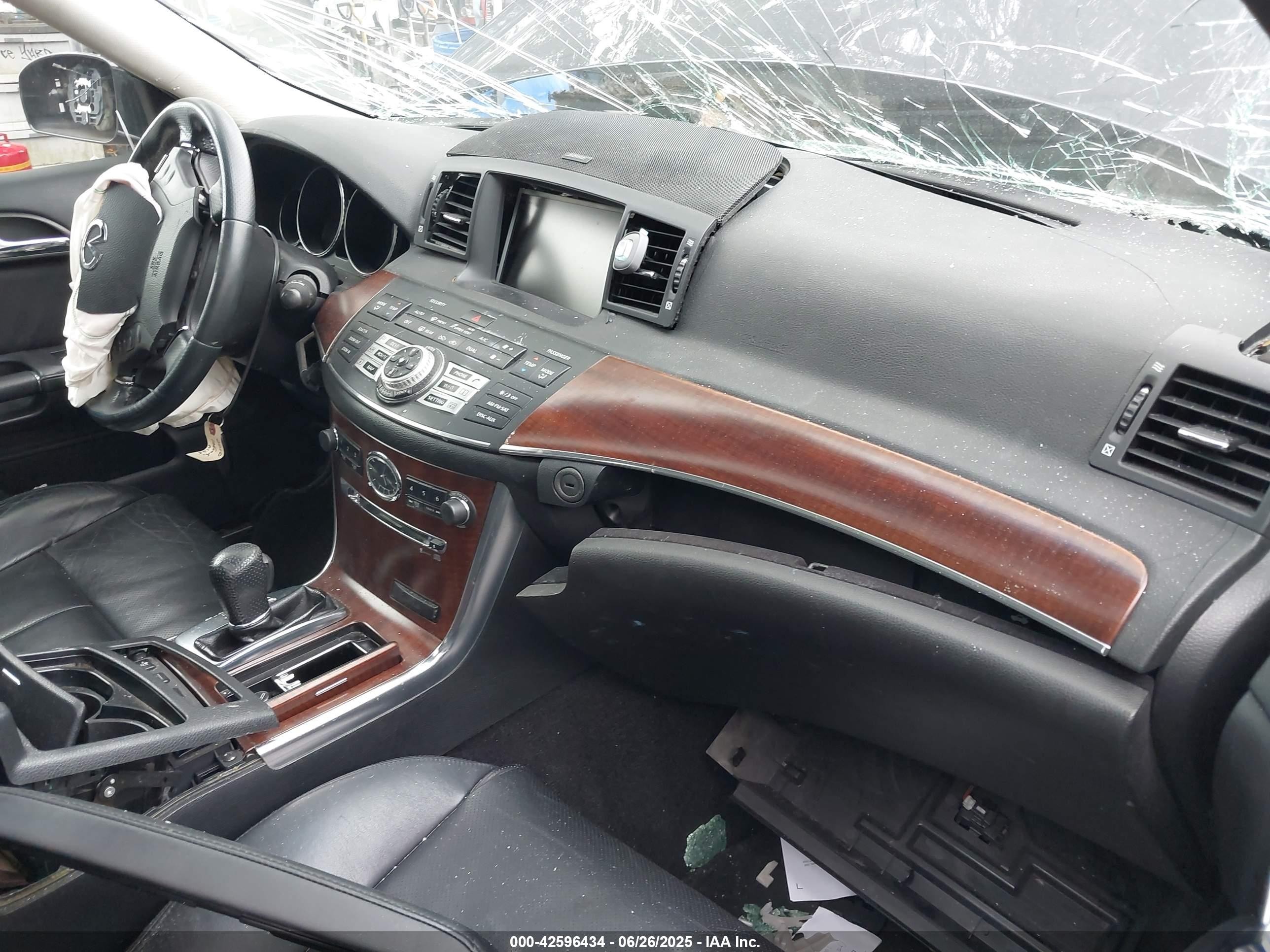 2010 Infiniti M35x   Blue vin: JN1CY0AR0AM960824