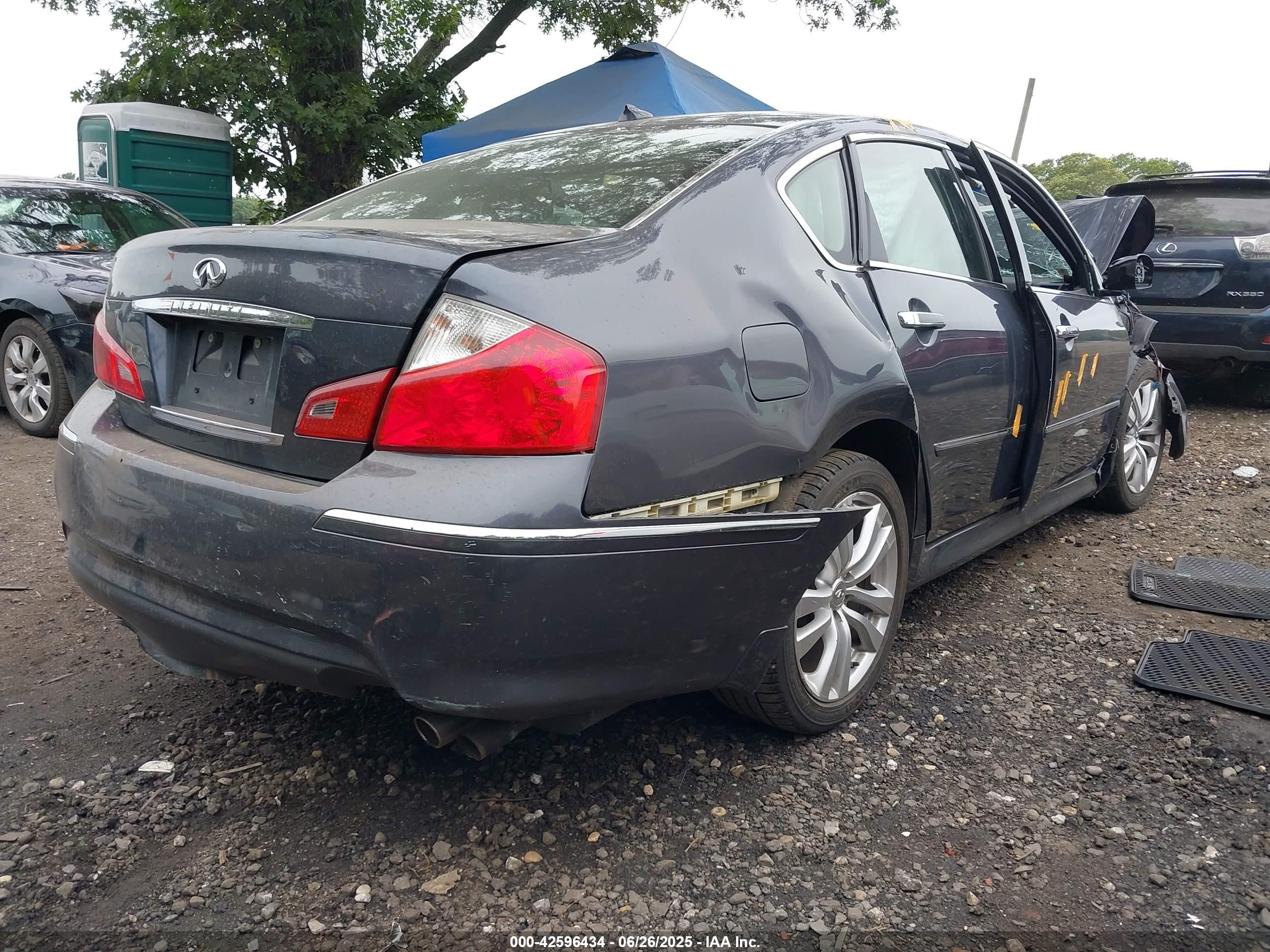 2010 Infiniti M35x   Blue vin: JN1CY0AR0AM960824
