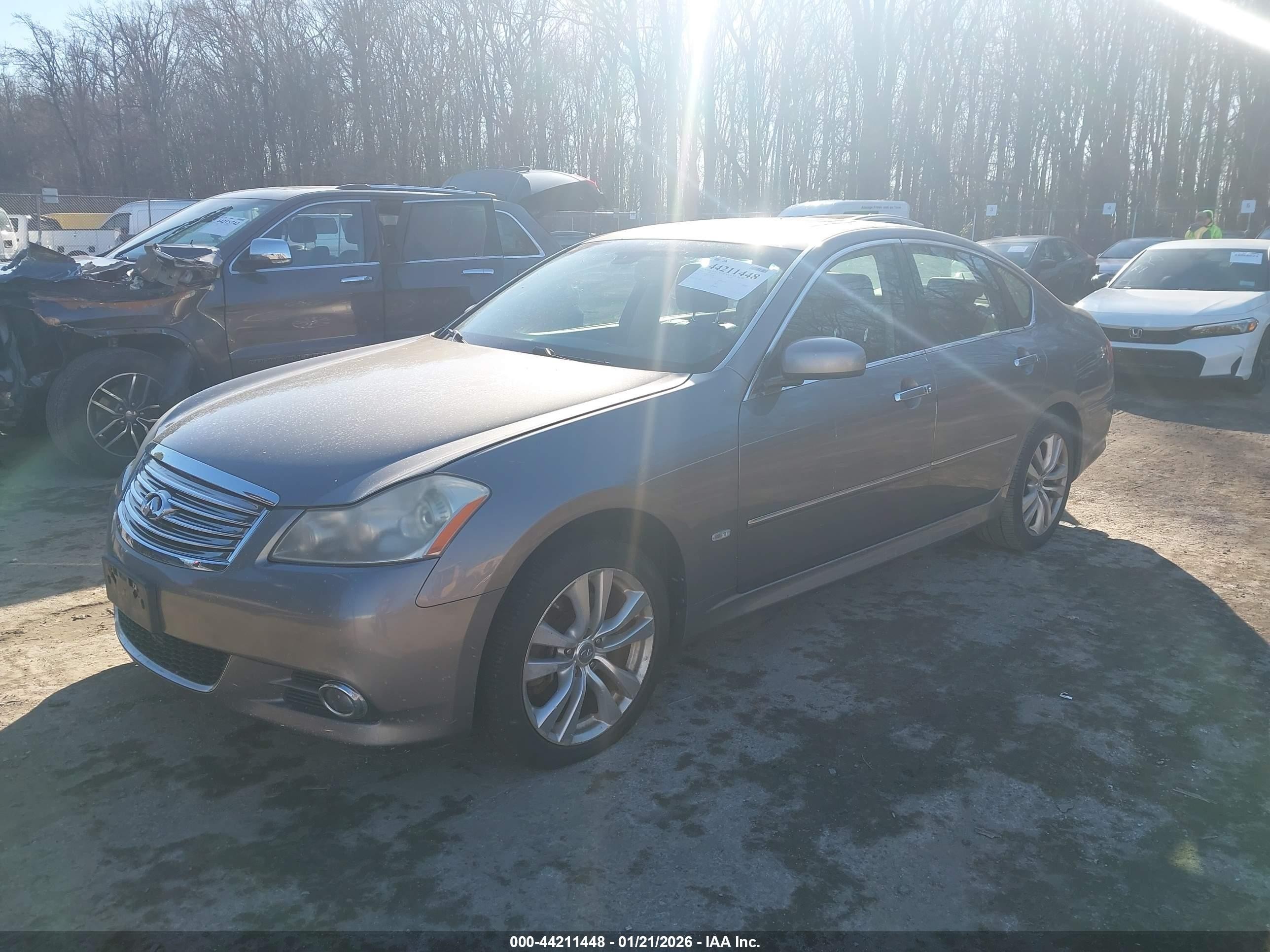 2010 Infiniti M35x   Gray vin: JN1CY0AR0AM961990