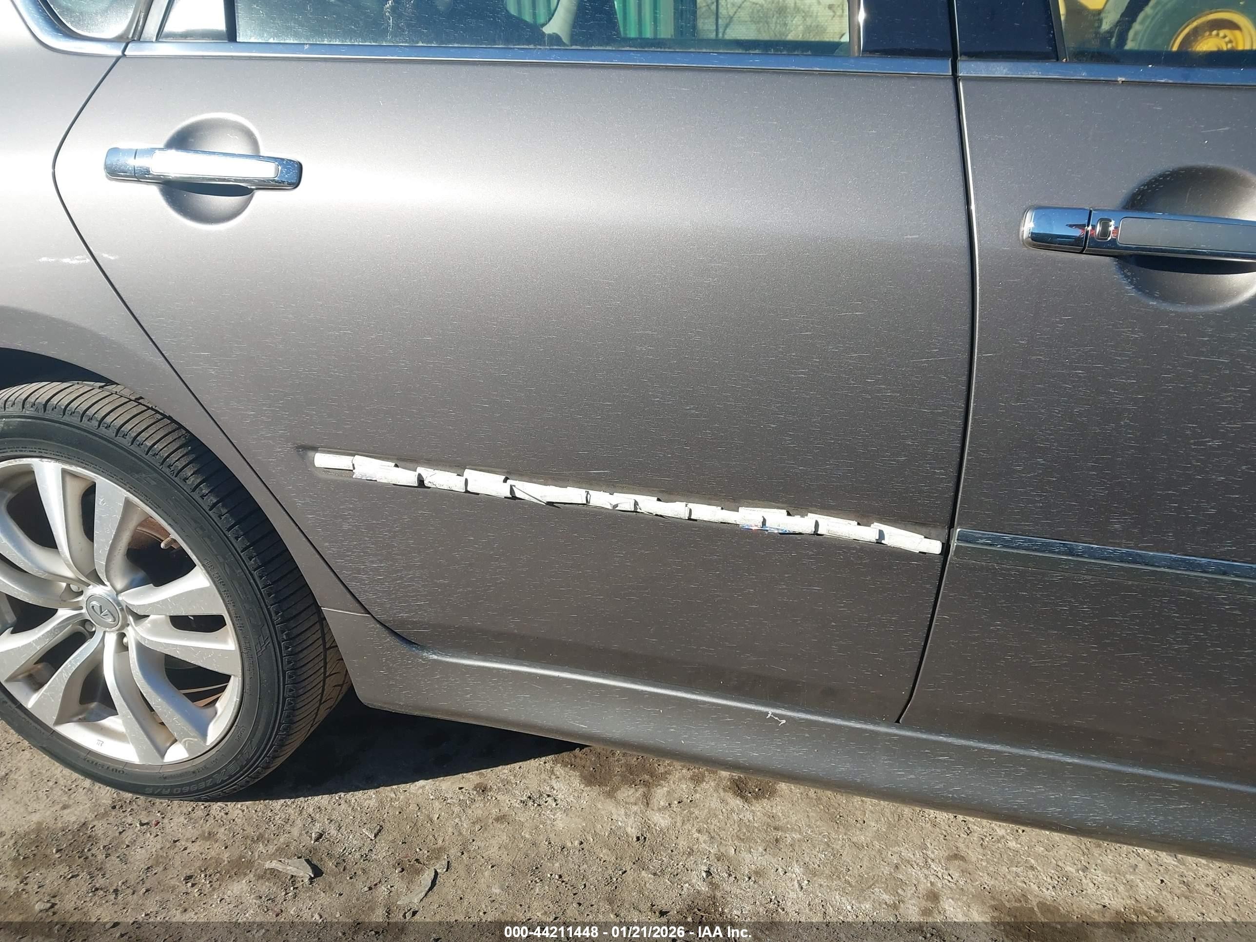 2010 Infiniti M35x   Gray vin: JN1CY0AR0AM961990