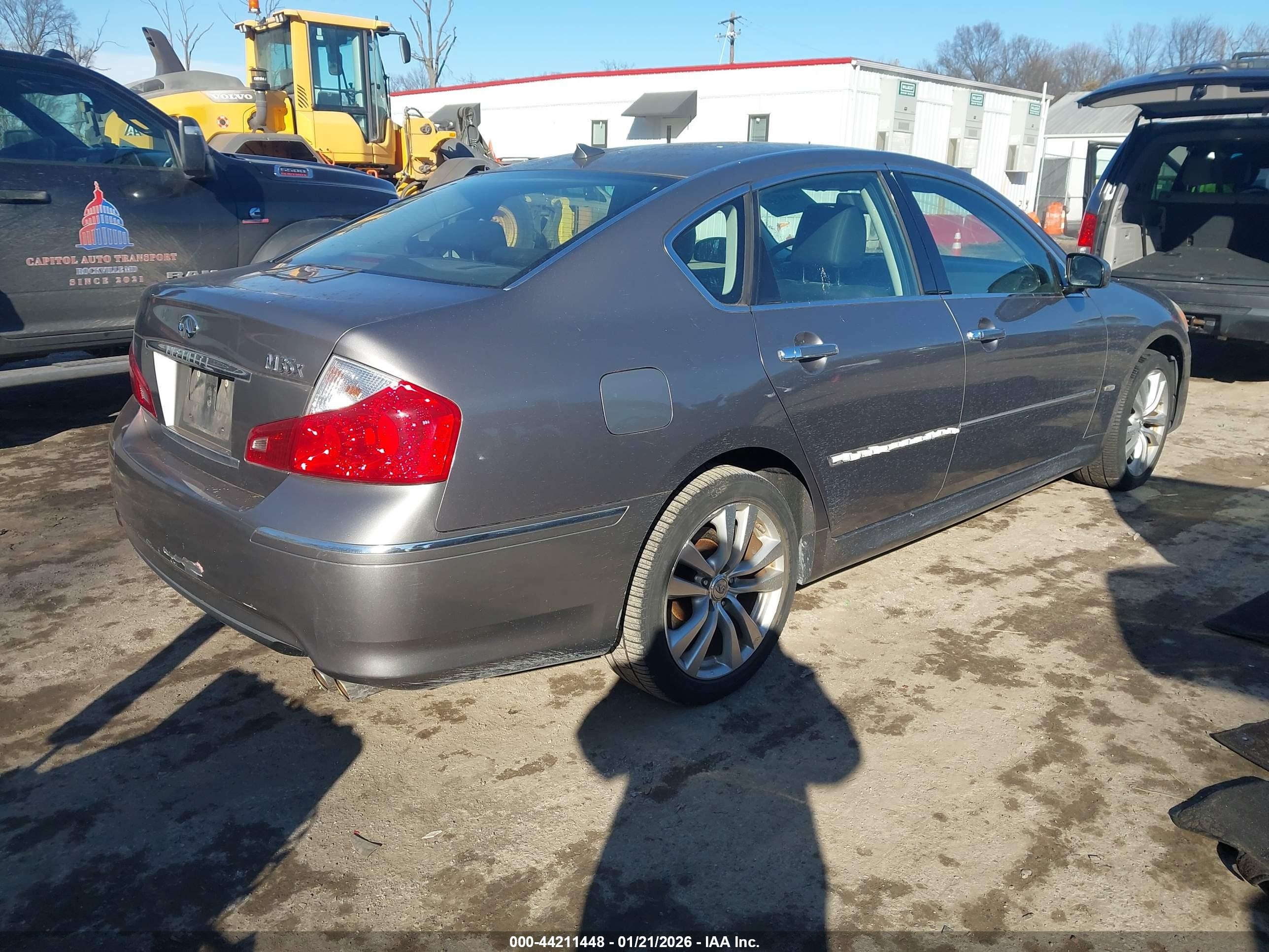 2010 Infiniti M35x   Gray vin: JN1CY0AR0AM961990