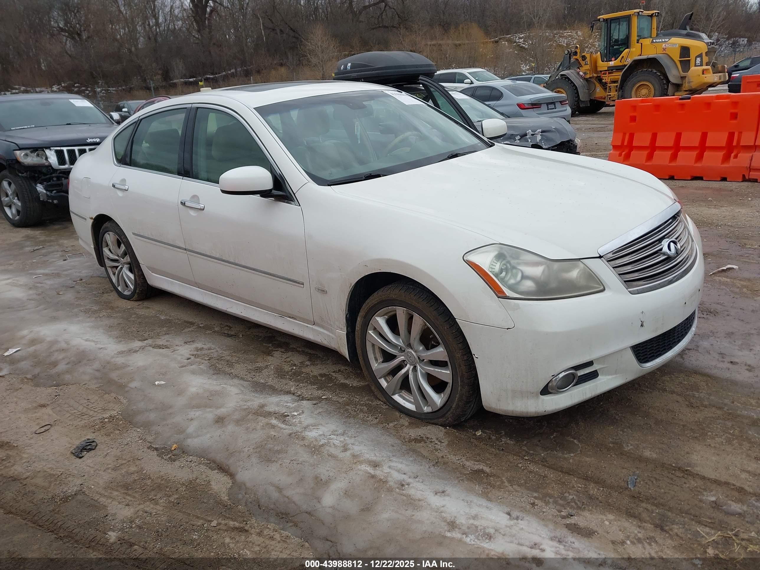 2010 Infiniti M35x   Белый vin: JN1CY0AR1AM960282