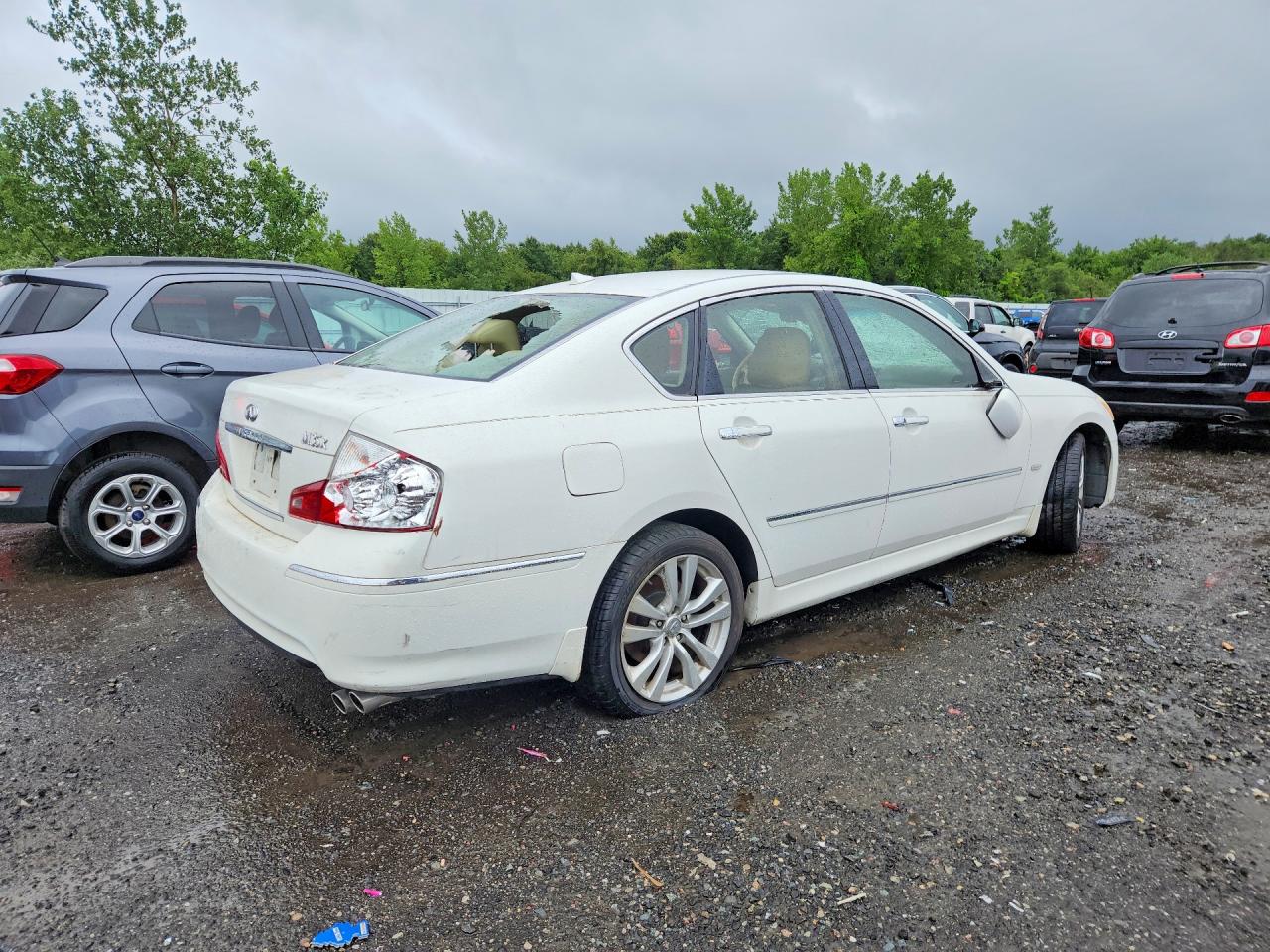 2010 Infiniti M35 X White vin: JN1CY0AR1AM960931