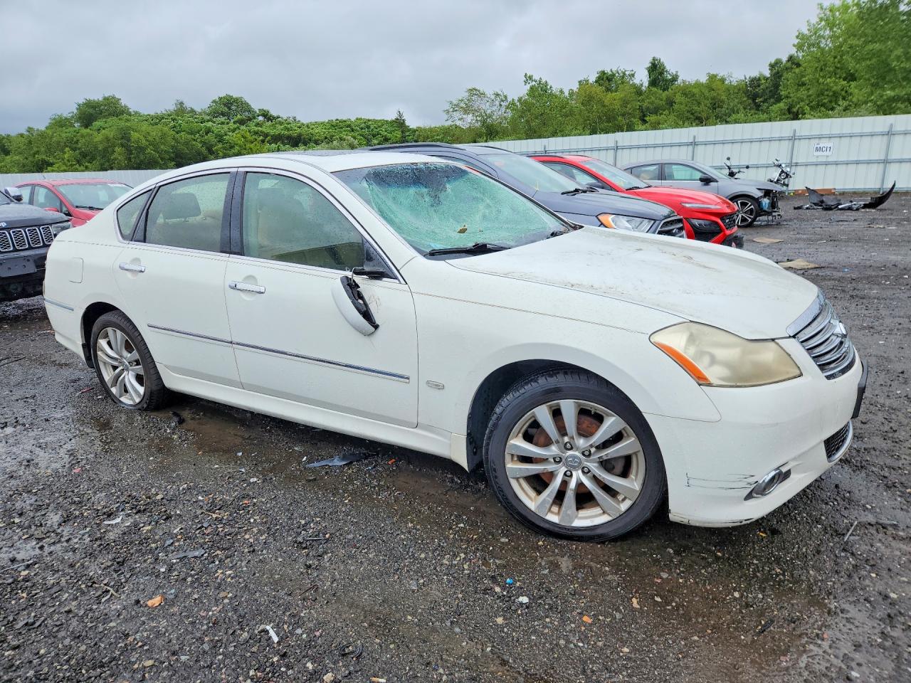 2010 Infiniti M35 X White vin: JN1CY0AR1AM960931