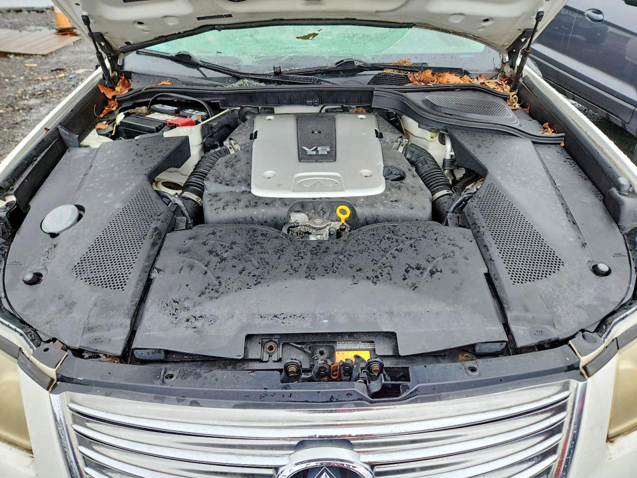 2010 Infiniti M35 X White vin: JN1CY0AR1AM960931