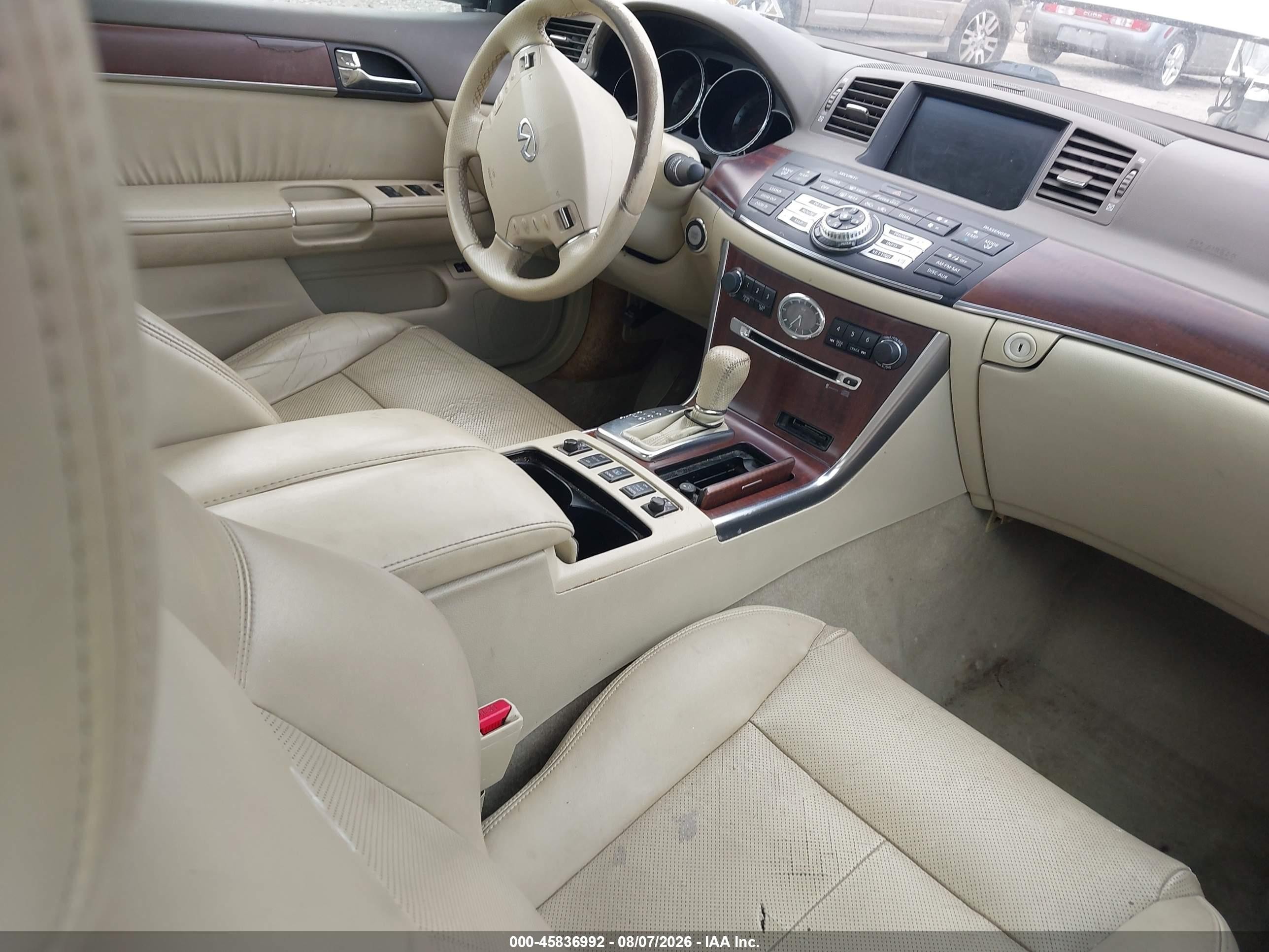 2010 Infiniti M35x   White vin: JN1CY0AR4AM960499