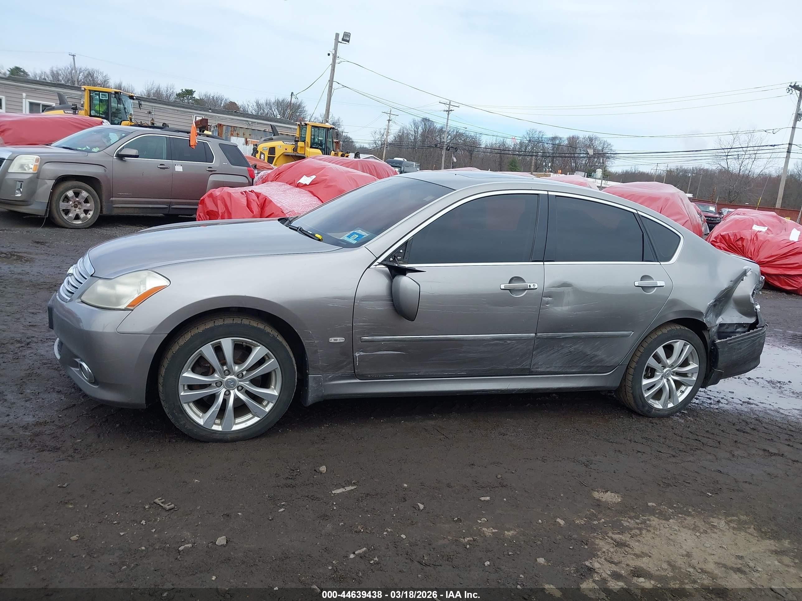 2010 Infiniti M35x   Gray vin: JN1CY0AR4AM960762