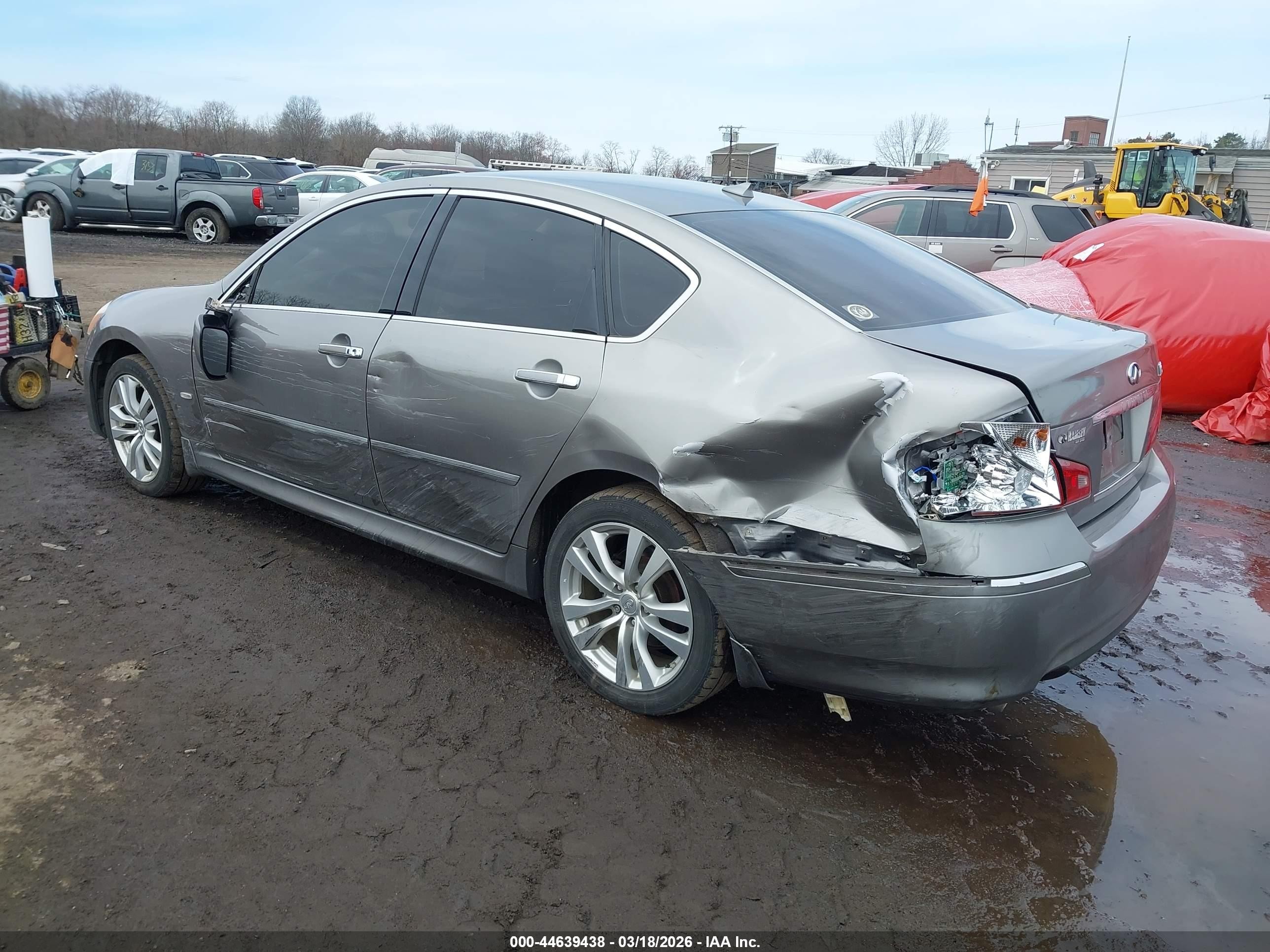 2010 Infiniti M35x   Gray vin: JN1CY0AR4AM960762