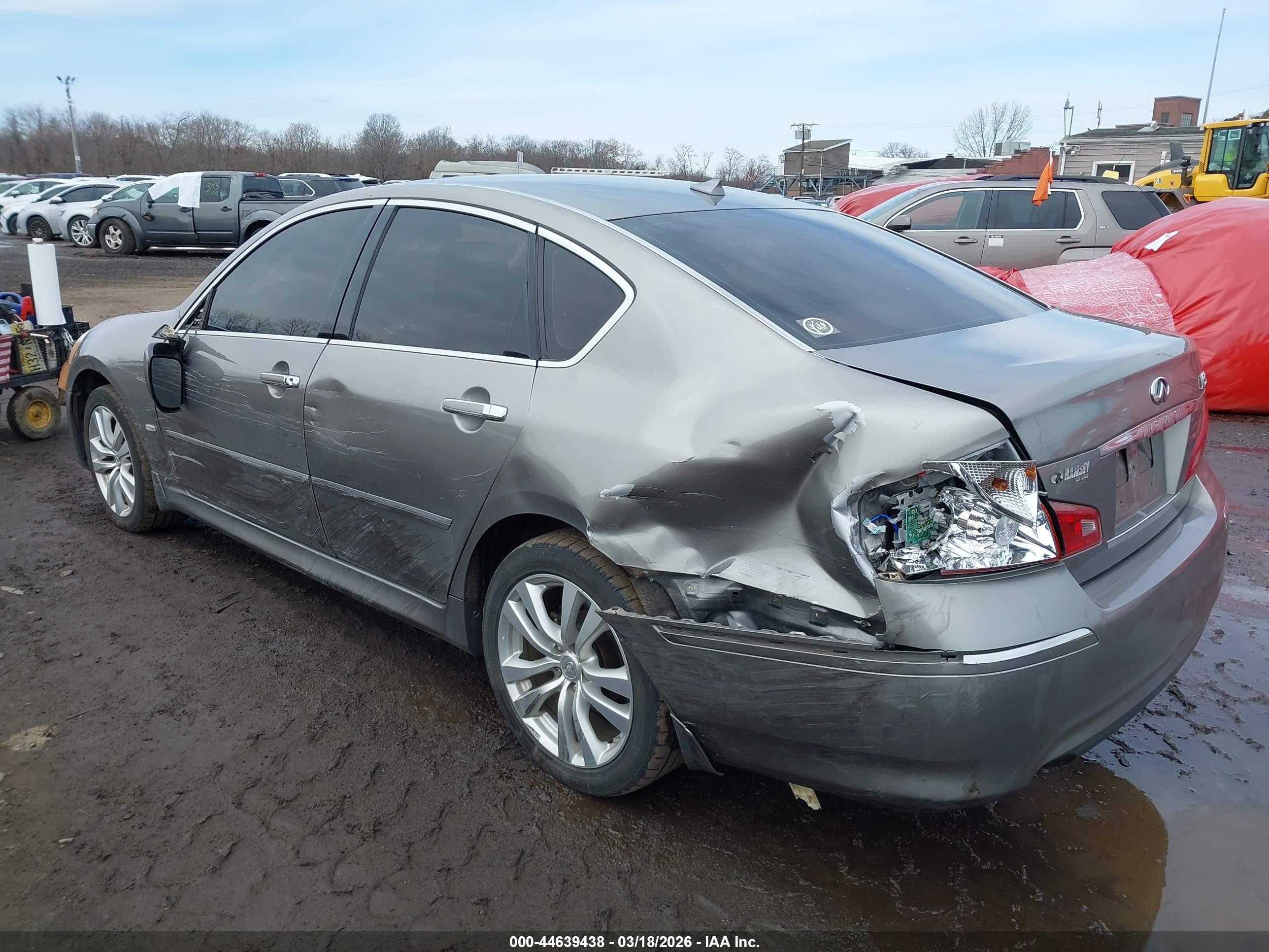2010 Infiniti M35x   Gray vin: JN1CY0AR4AM960762