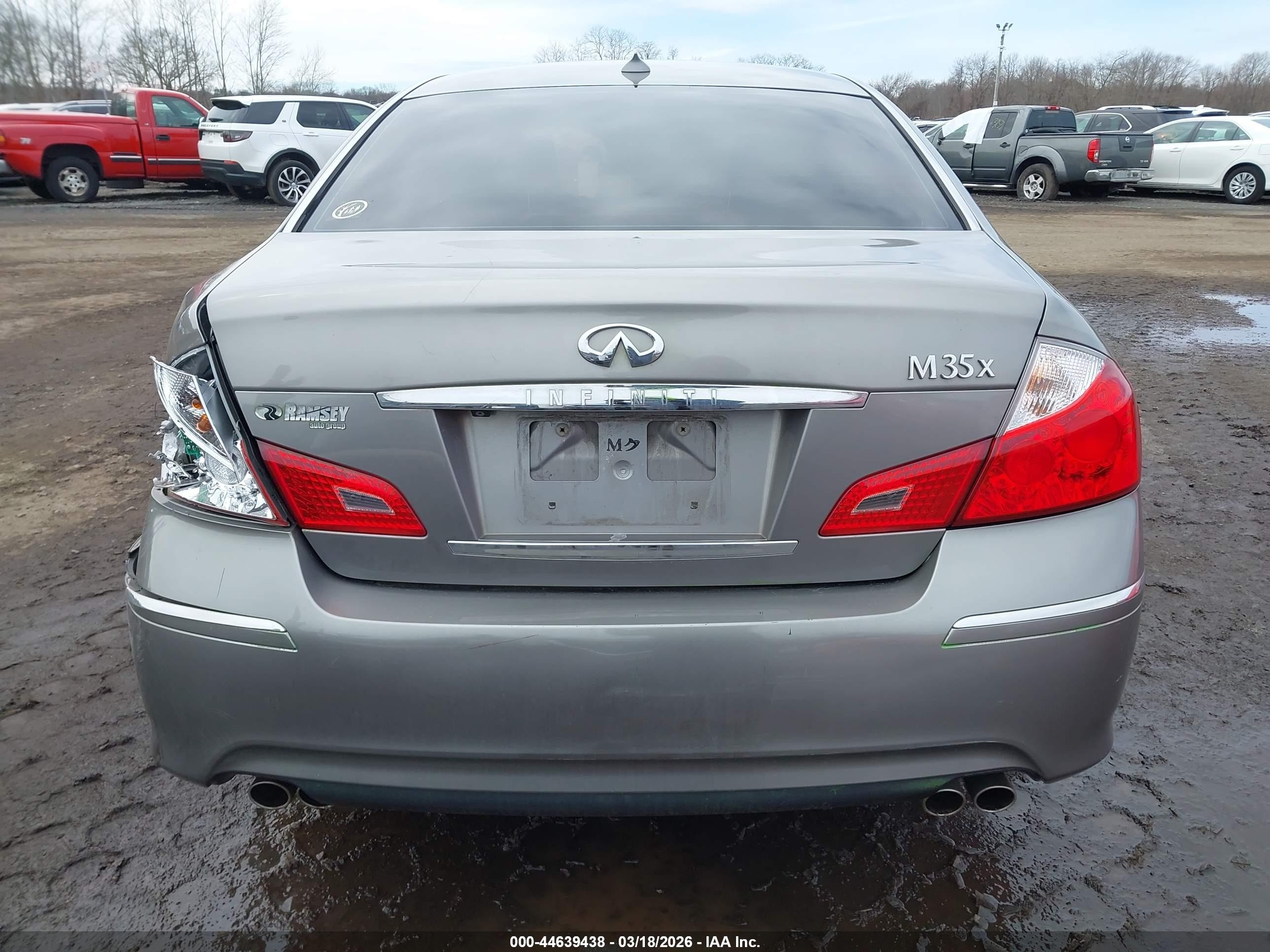 2010 Infiniti M35x   Gray vin: JN1CY0AR4AM960762