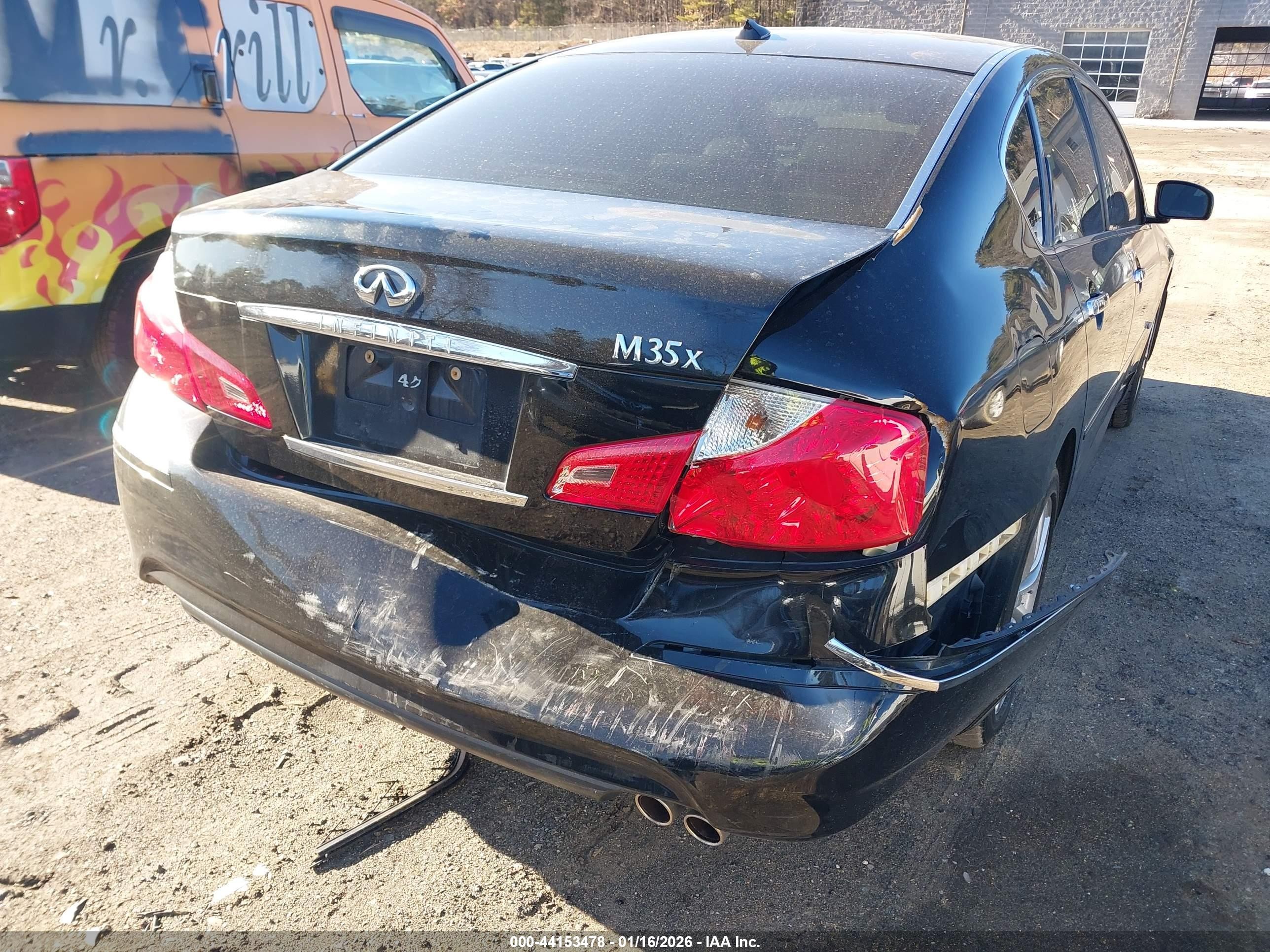 2010 Infiniti M35x   Black vin: JN1CY0AR5AM961208
