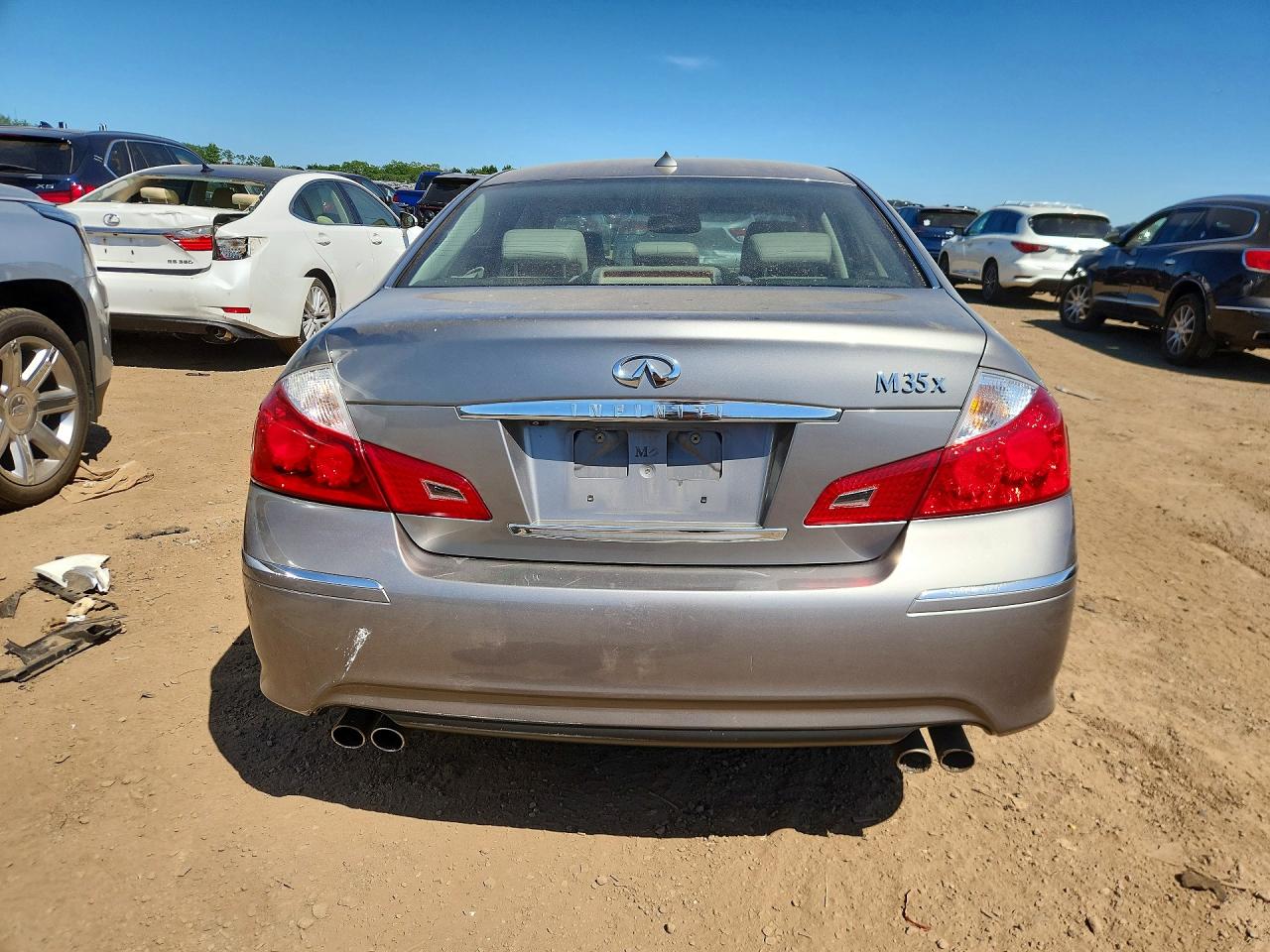 2010 Infiniti M35 X Gray vin: JN1CY0AR6AM960200