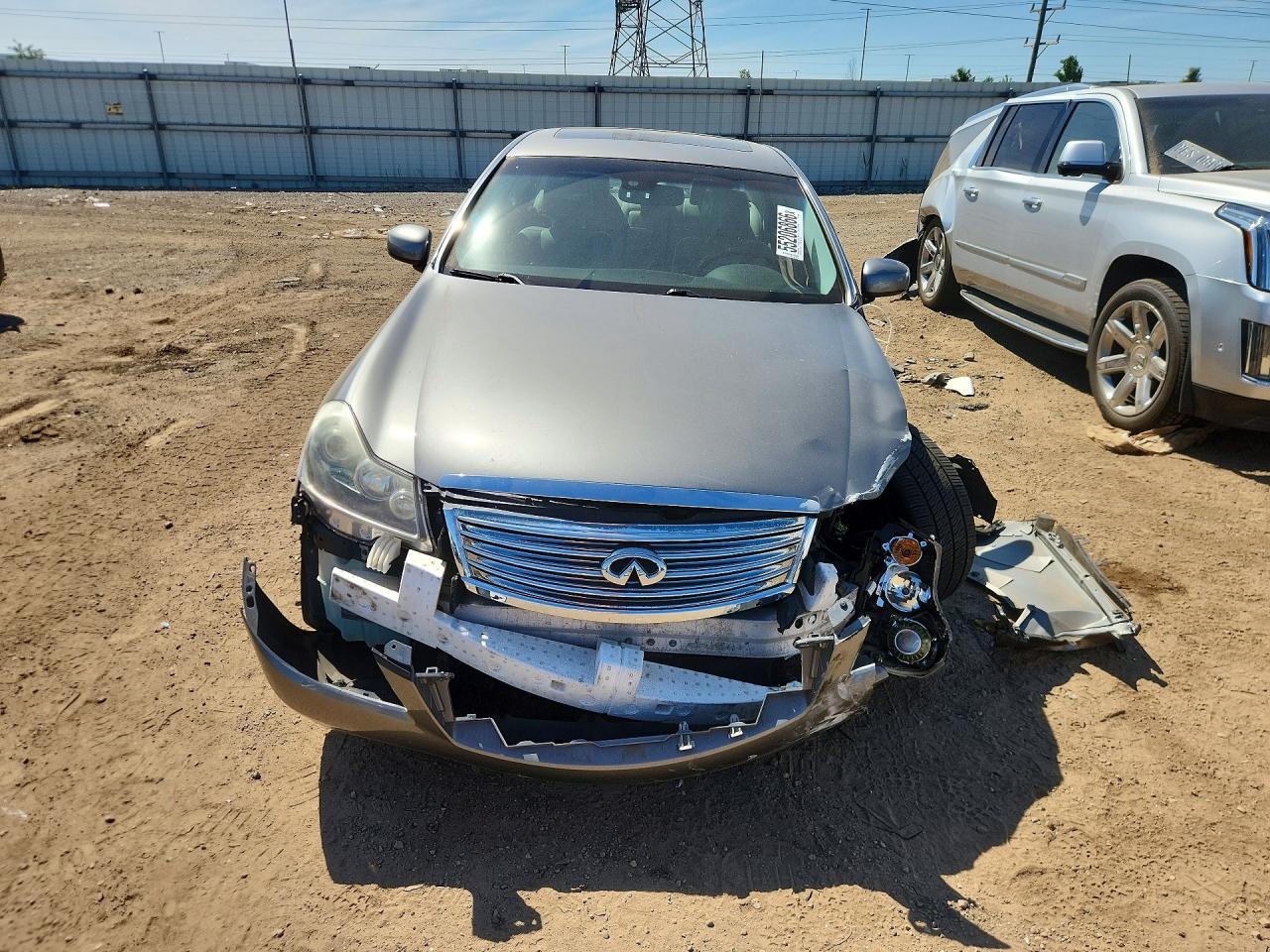 2010 Infiniti M35 X Gray vin: JN1CY0AR6AM960200