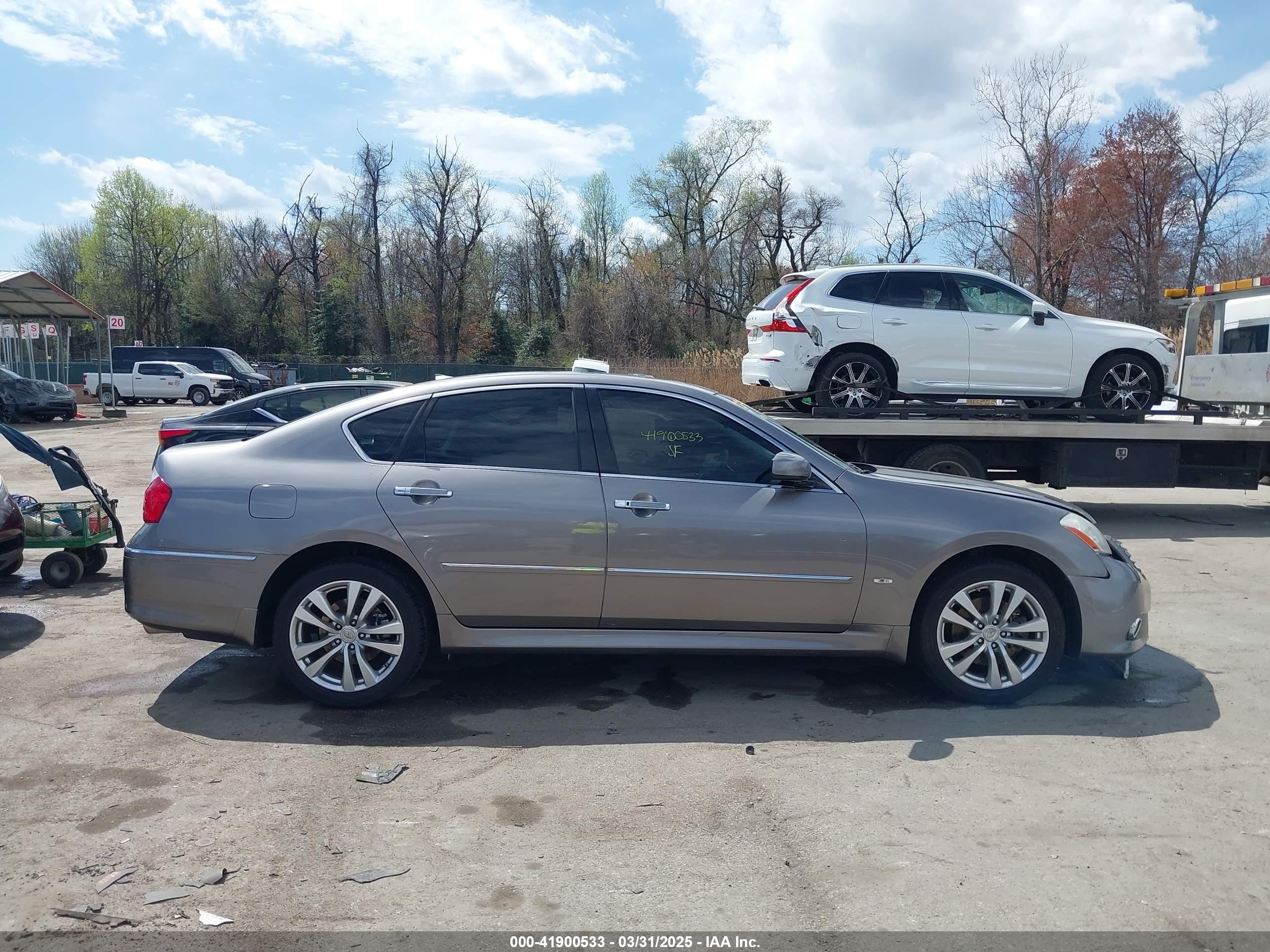 2010 Infiniti M35x   Gray vin: JN1CY0AR6AM961315