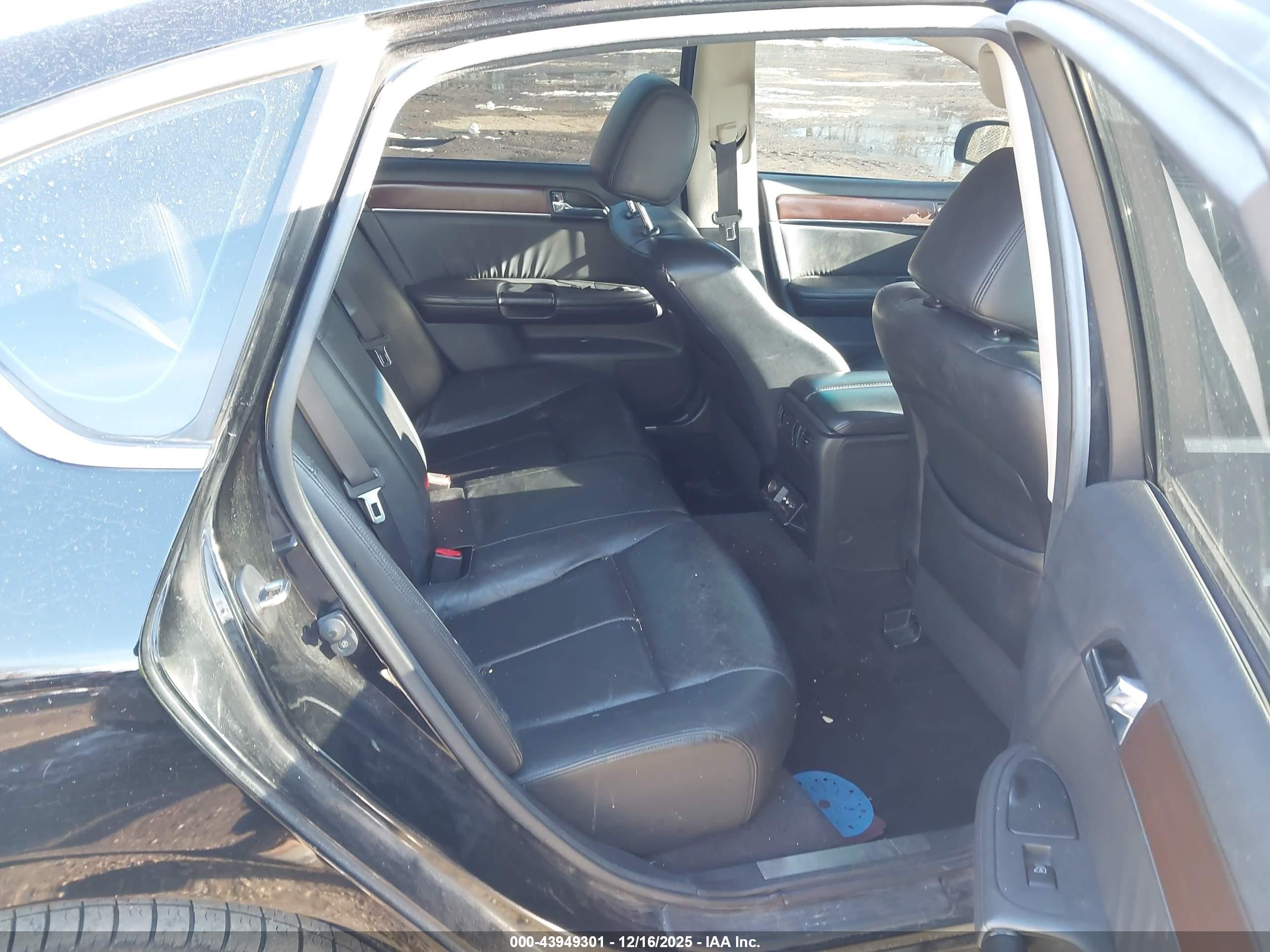2010 Infiniti M35x   Black vin: JN1CY0AR8AM960330