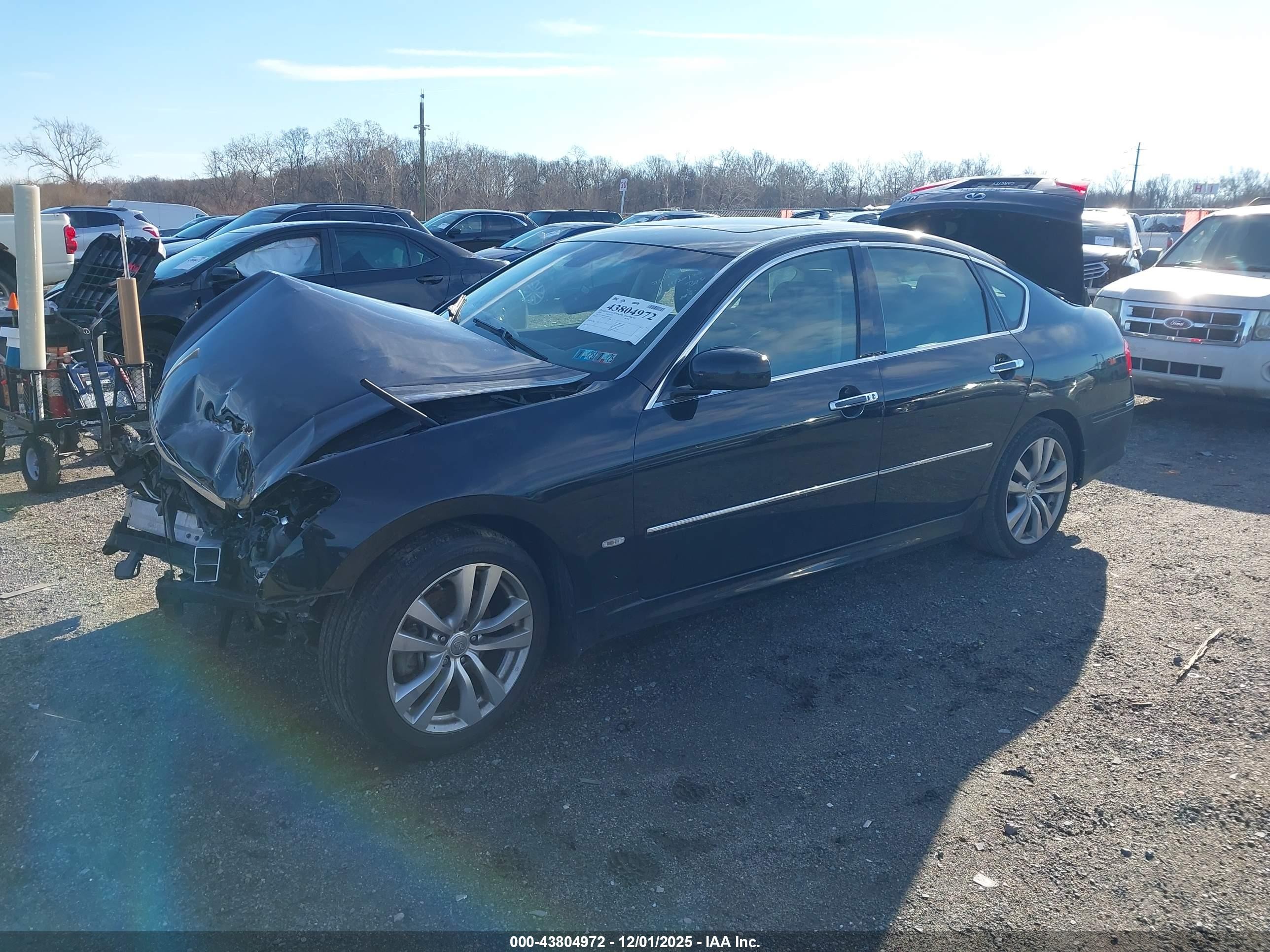 2010 Infiniti M35x   Черный vin: JN1CY0AR8AM961185