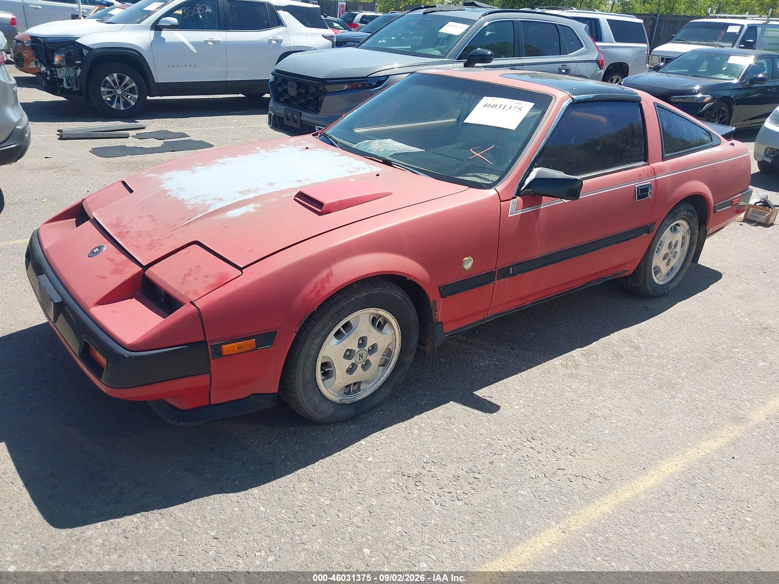 1984 Datsun 300zx   Red vin: JN1CZ14S6EX003426