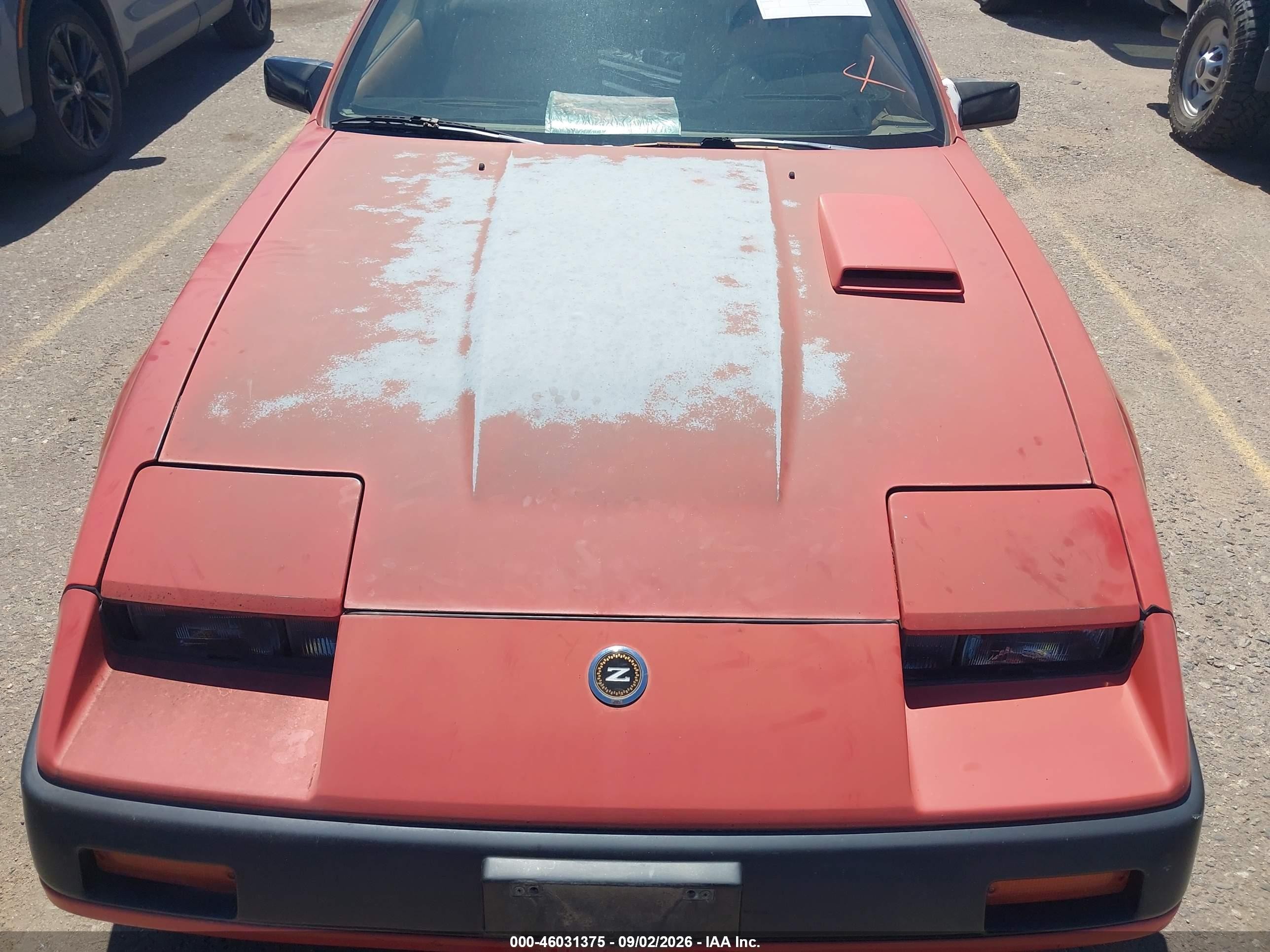 1984 Datsun 300zx   Red vin: JN1CZ14S6EX003426