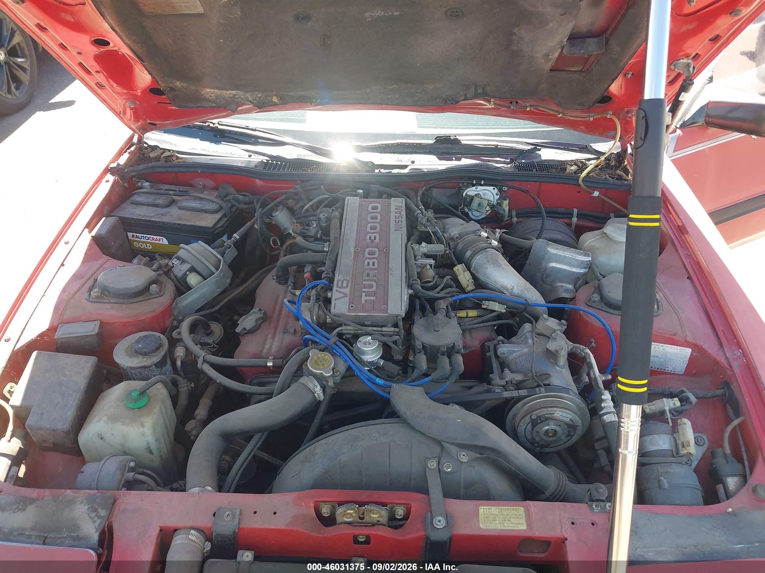 1984 Datsun 300zx   Red vin: JN1CZ14S6EX003426